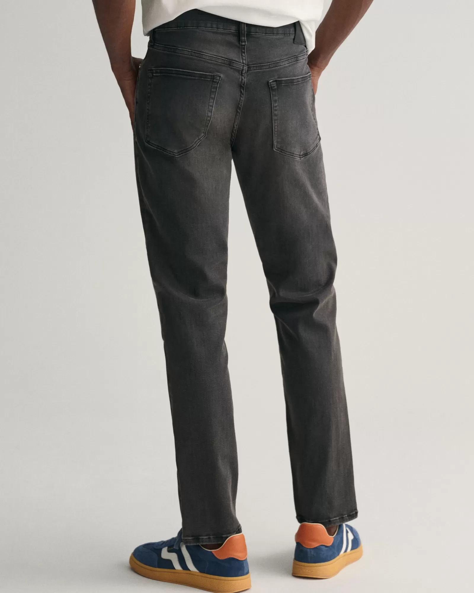 GANT Extra Slim Fit Active Recover Black Jeans | Jeans