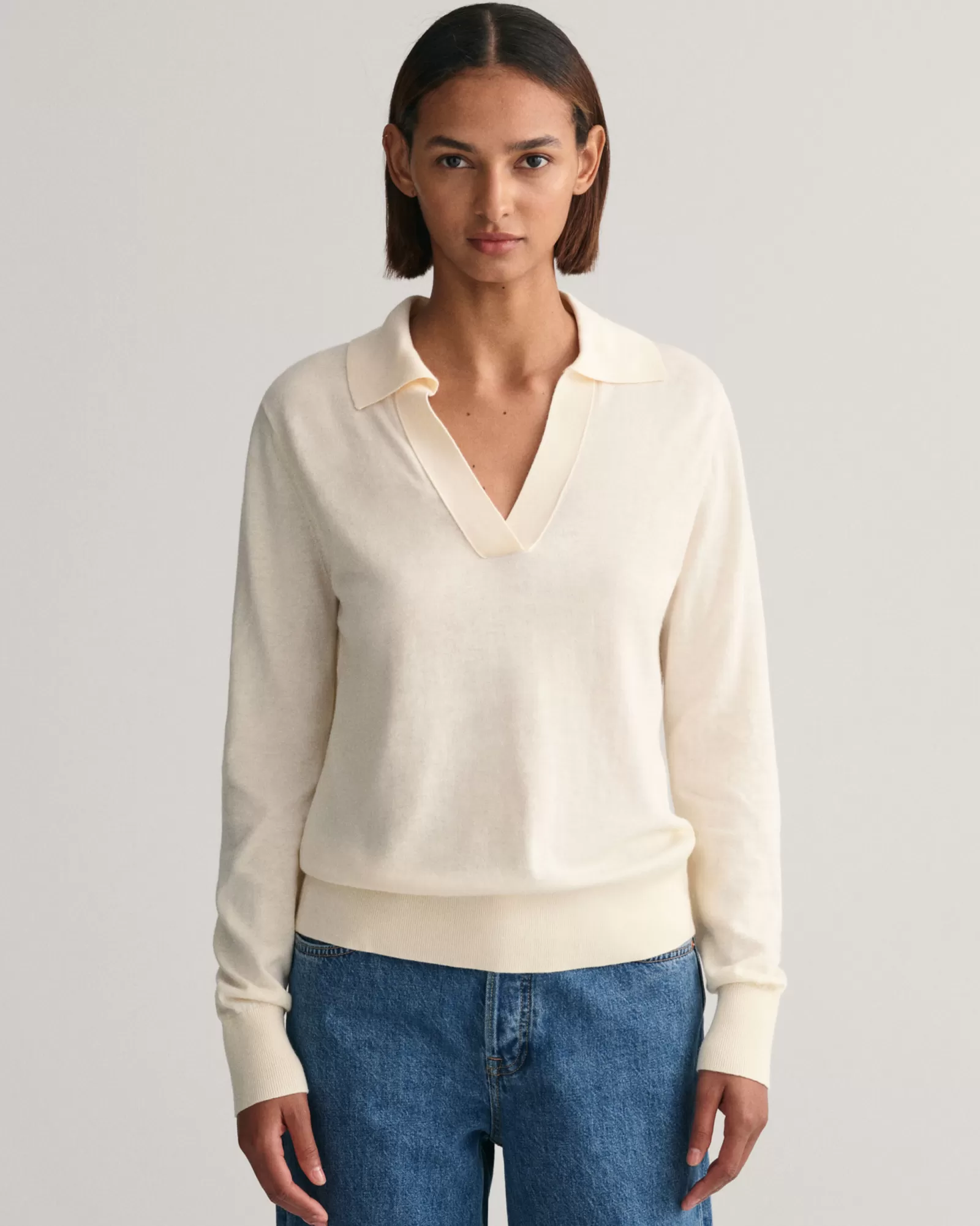 GANT Fine Knit Rugger | Stickat | Pikéer