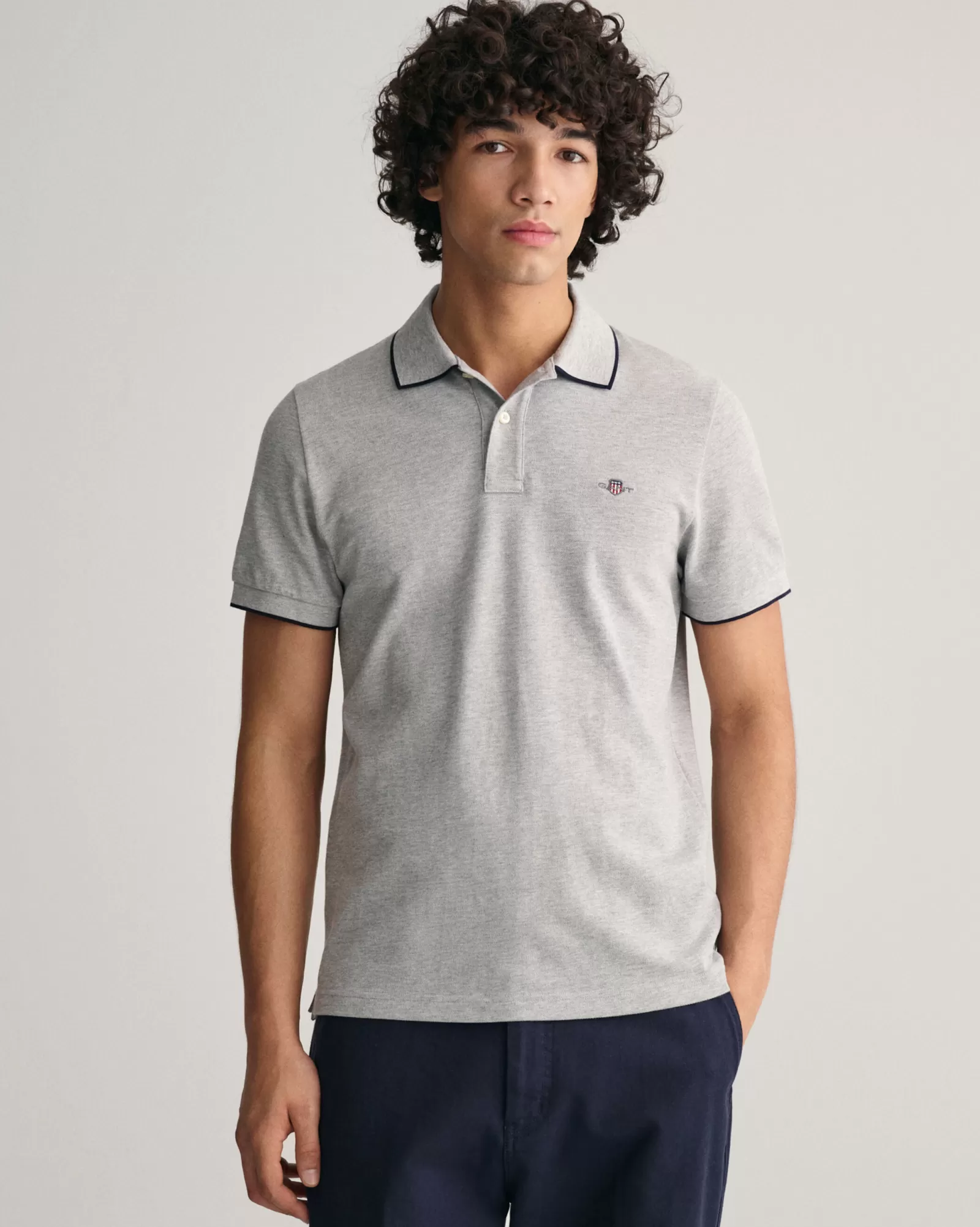 GANT Framed Tipped Piqué Polo Shirt | Pikéer