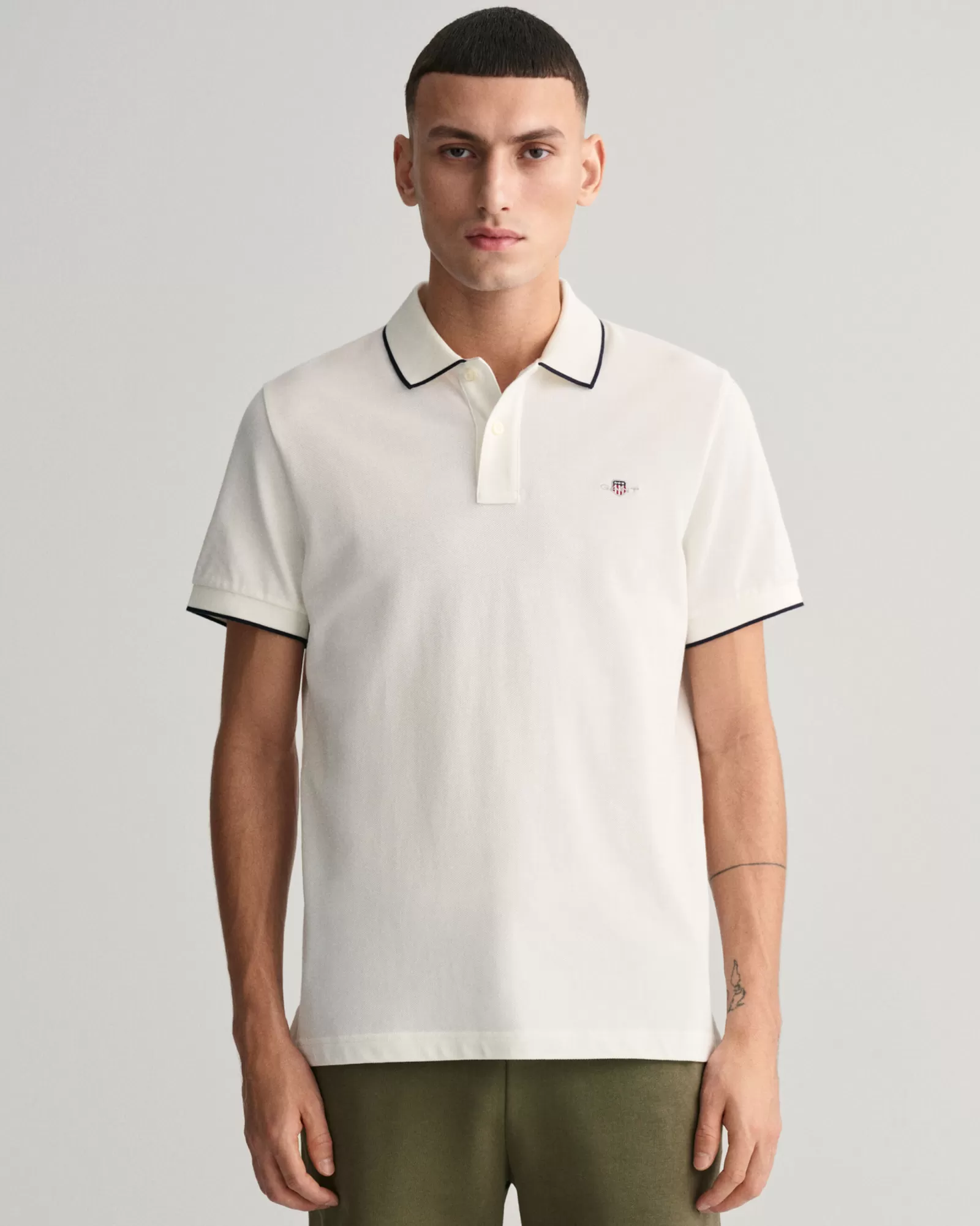 GANT Framed Tipped Piqué Polo Shirt | Pikéer