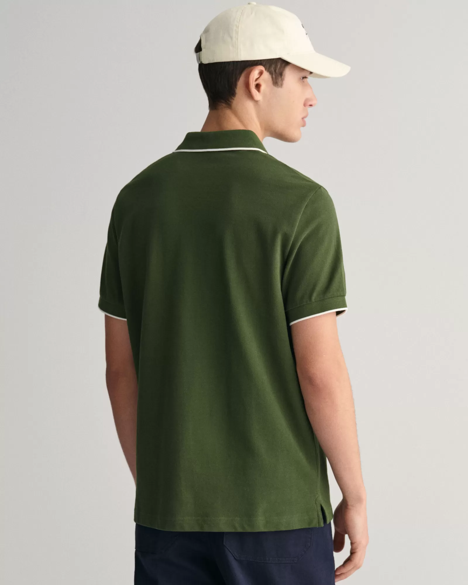 GANT Framed Tipped Piqué Polo Shirt | Pikéer