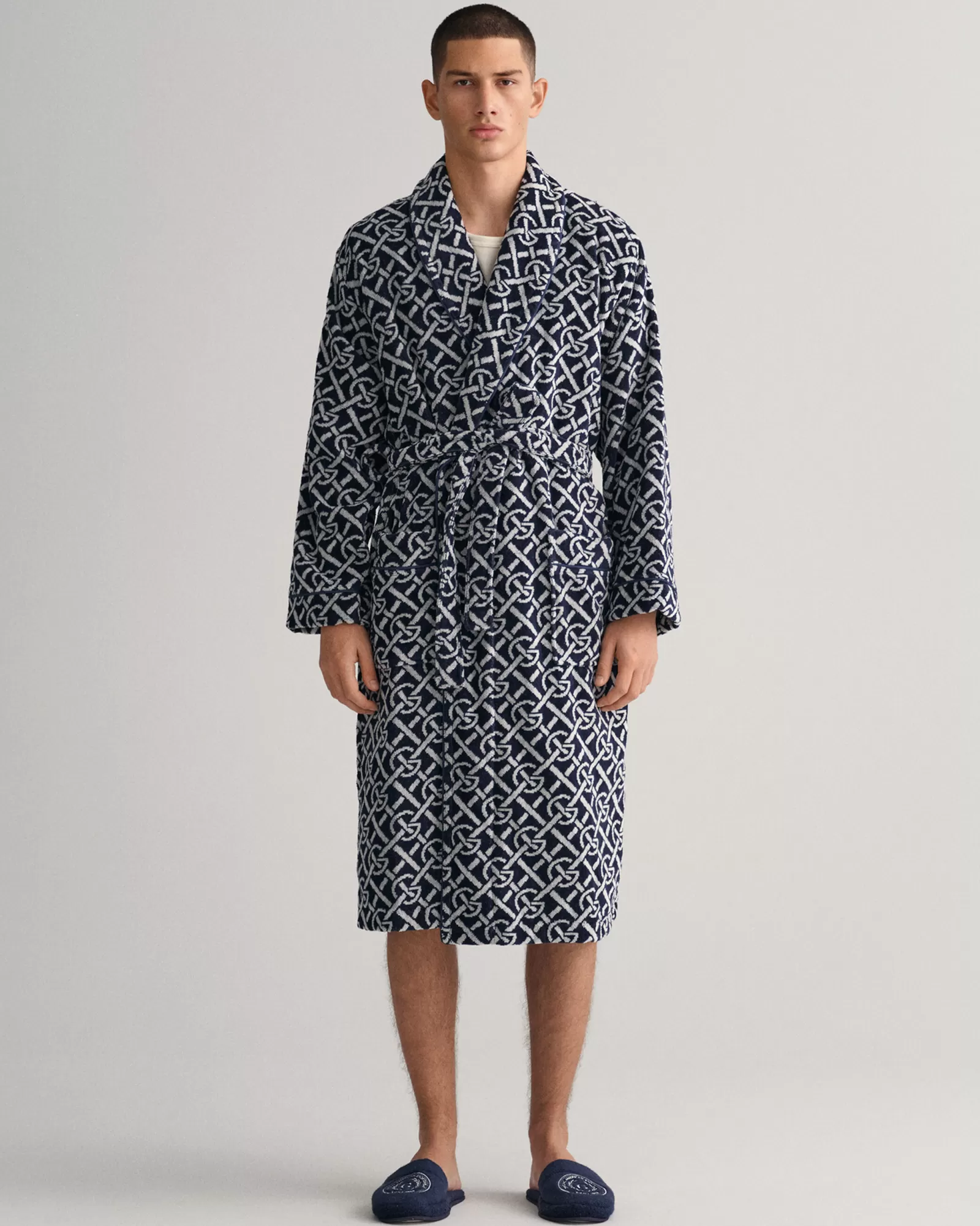 GANT G Patterned Robe | Morgonrockar