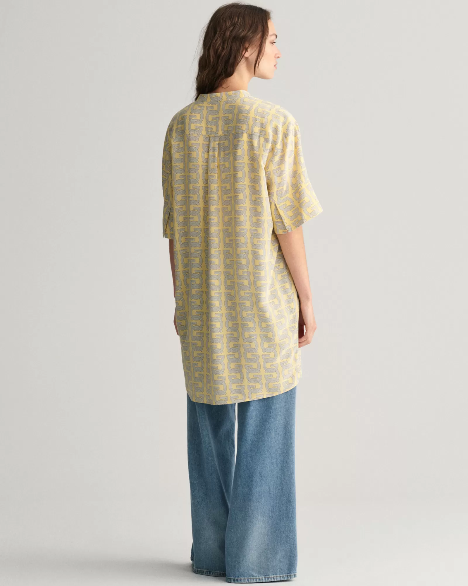 GANT G Patterned Short Sleeve Tunic | Klänningar