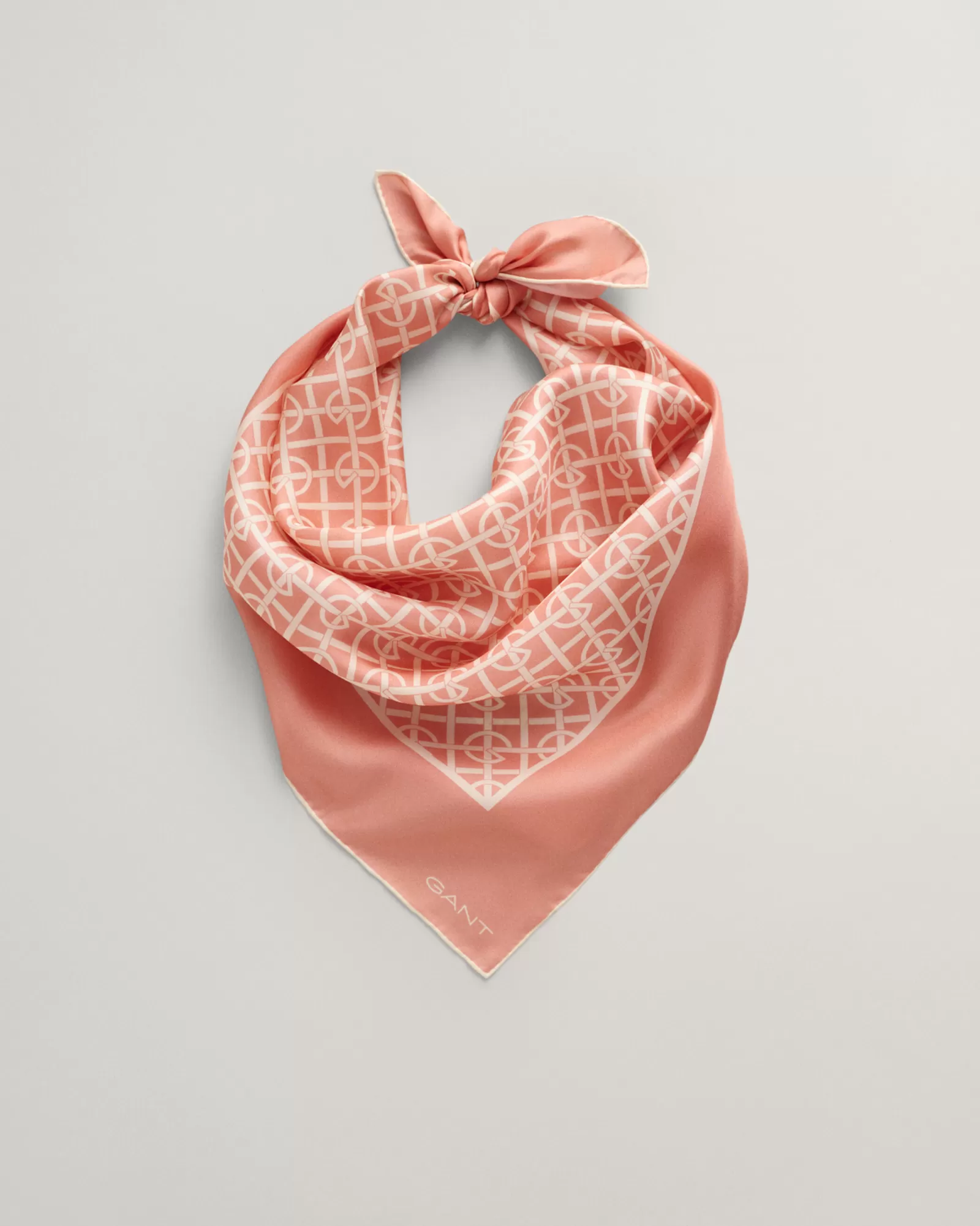 GANT G Patterned Silk Scarf | Halsdukar & Scarfs