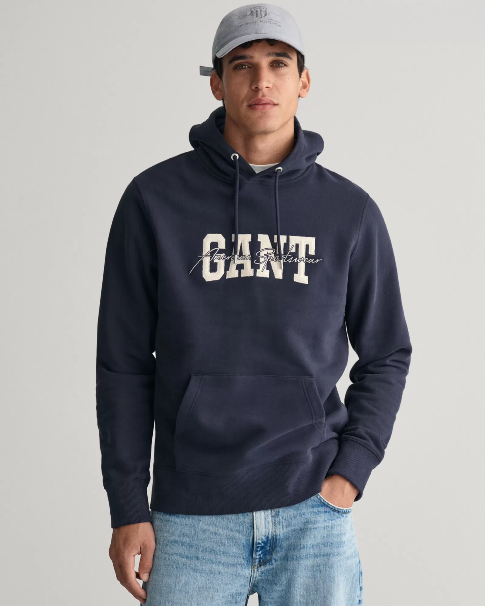 GANT Arch Script Hoodie | Hoodies & Tröjor