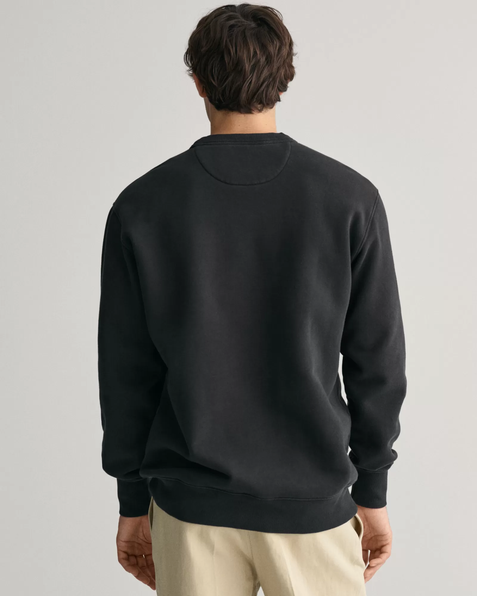 GANT Logo Crew Neck Sweatshirt | Hoodies & Tröjor