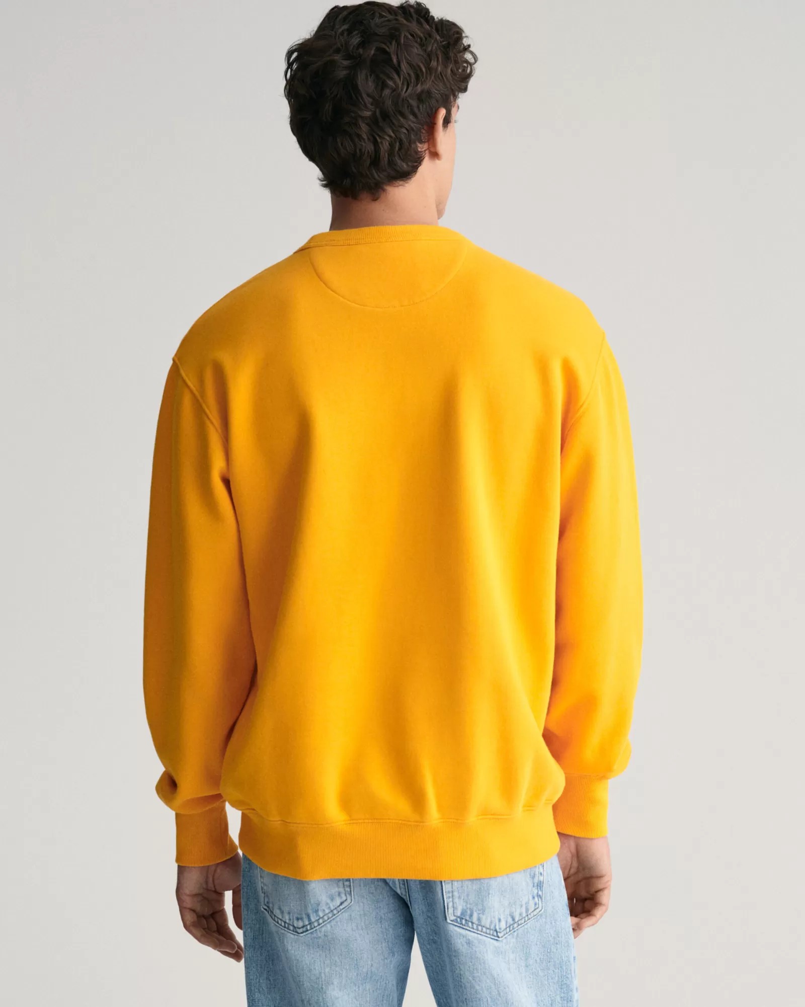 GANT Logo Crew Neck Sweatshirt | Hoodies & Tröjor