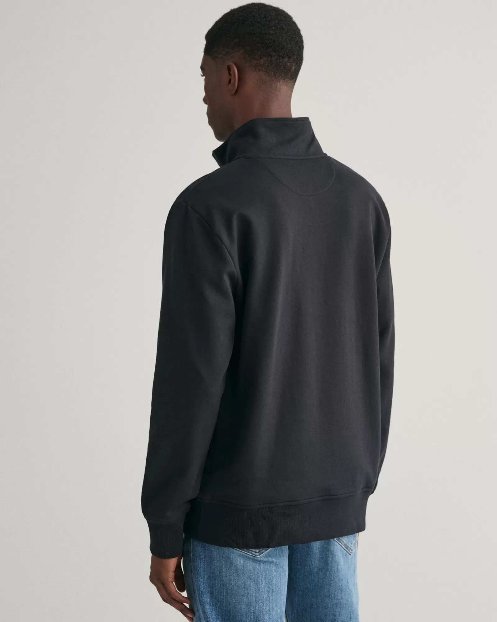 GANT Script Graphic Half-Zip Sweatshirt | Hoodies & Tröjor