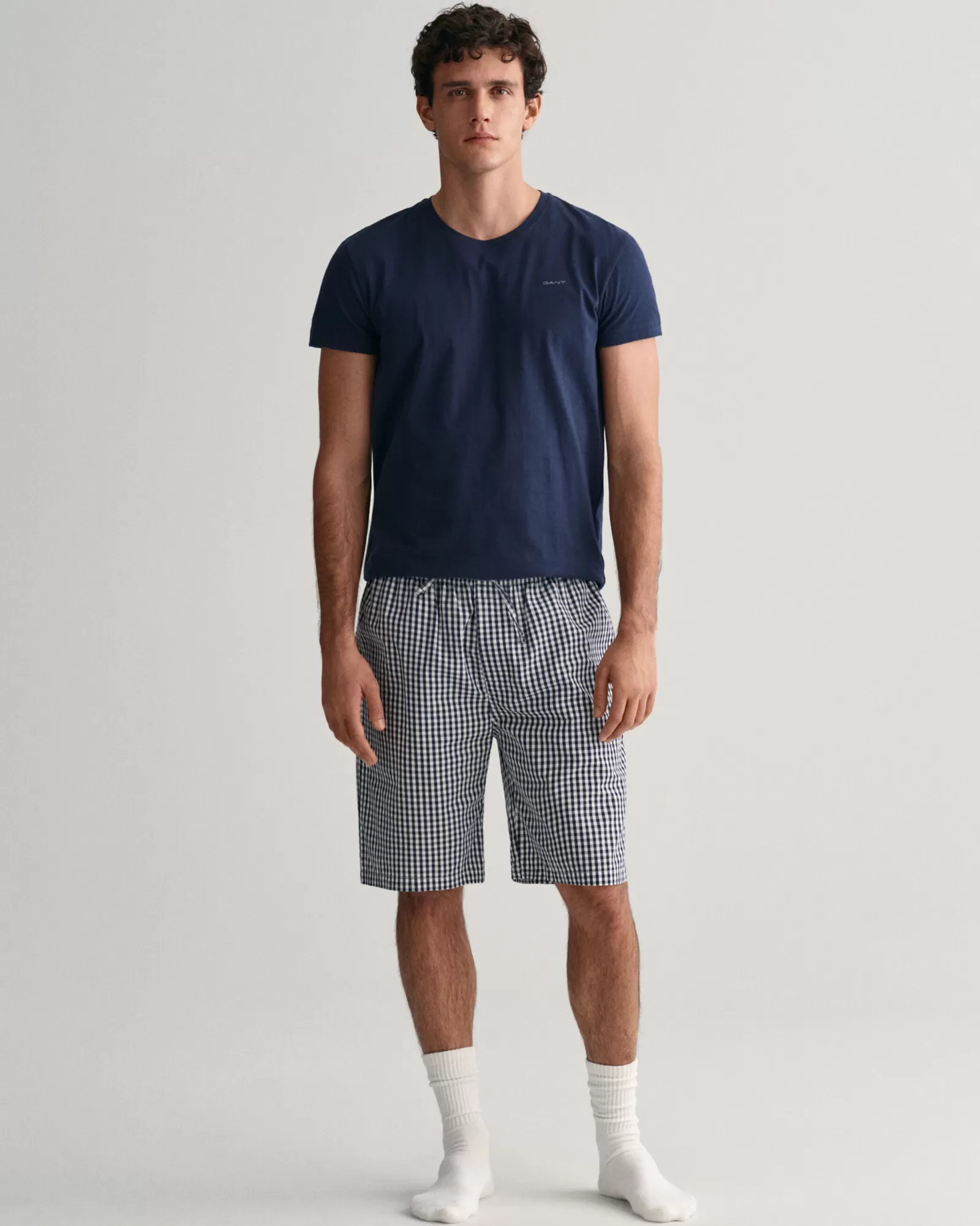 GANT Gingham Checked Pajama Shorts | Morgonrockar & Pyjamas