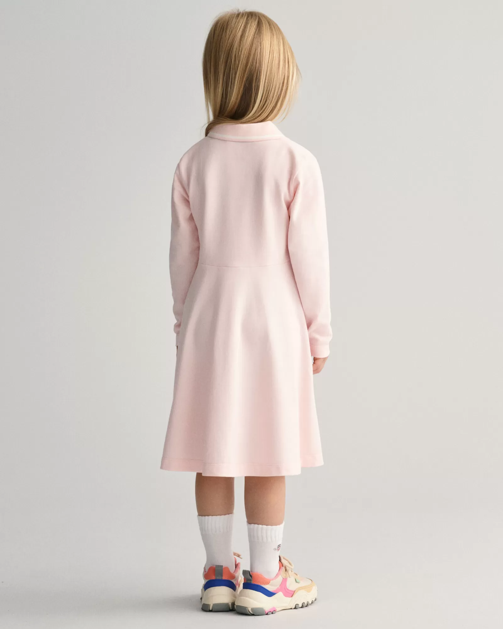 GANT Girls Piqué Spin Dress | Barn Klänningar & Kjolar