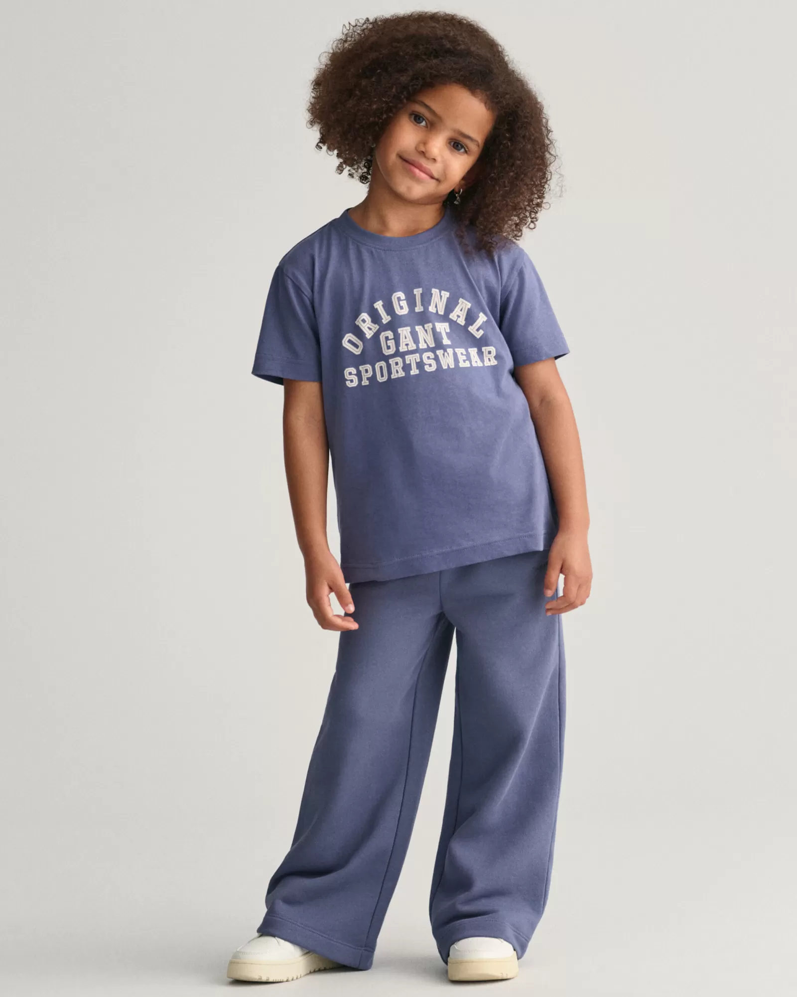 GANT Girls Wide Leg Jersey Pants | Barn Byxor