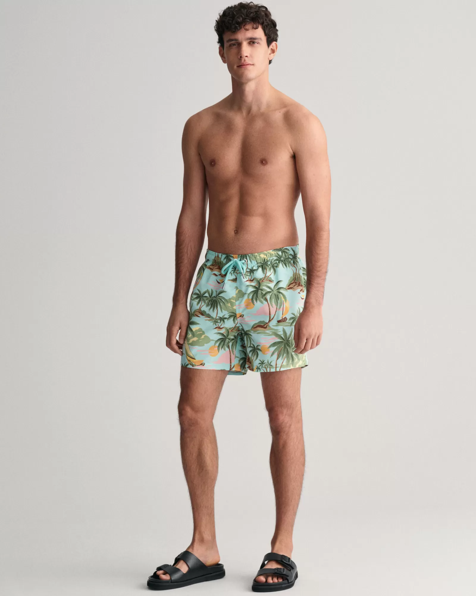 GANT Hawaiian Print Swim Shorts | Badshorts