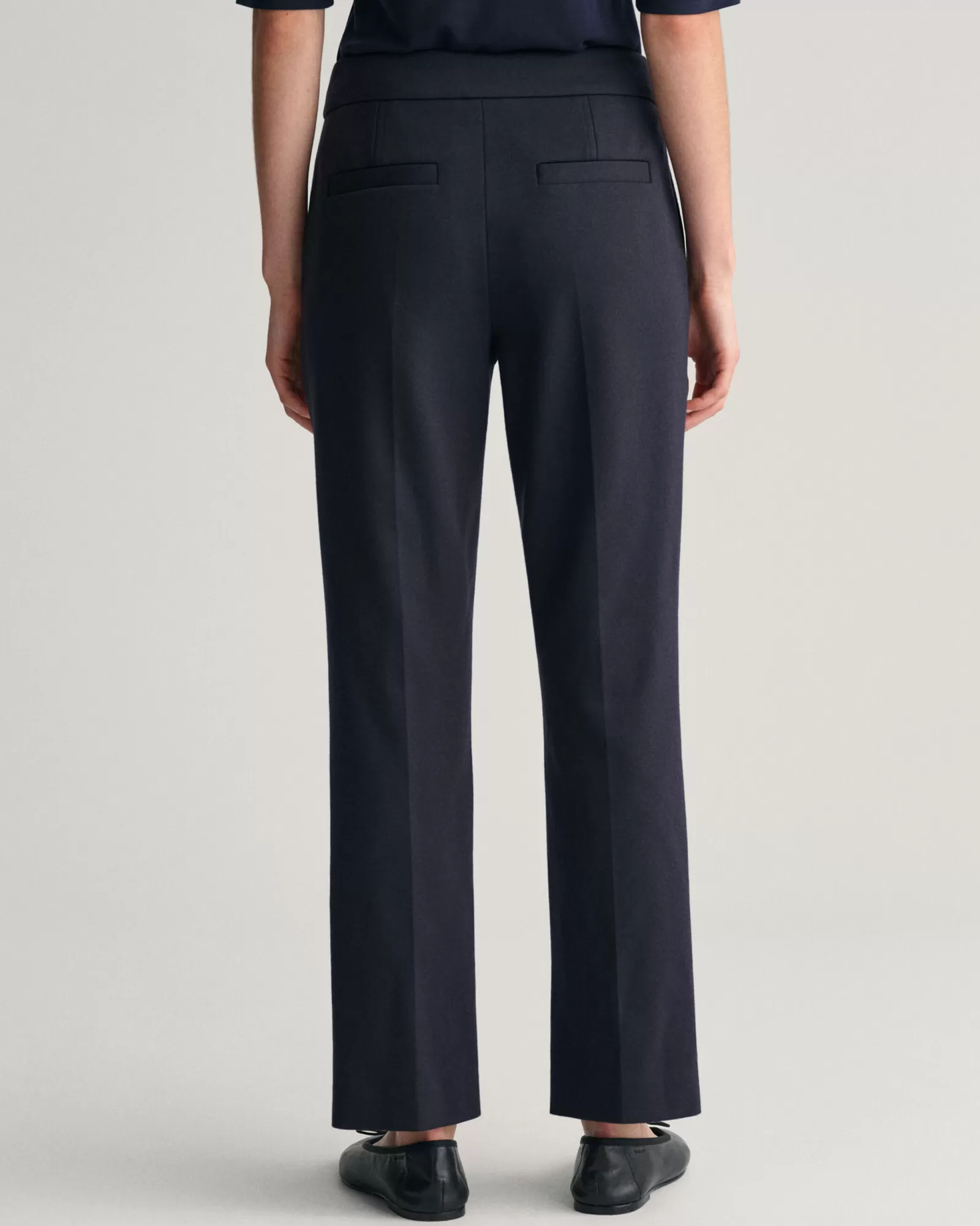 GANT Jersey Cigarette Pants | Byxor & Chinos