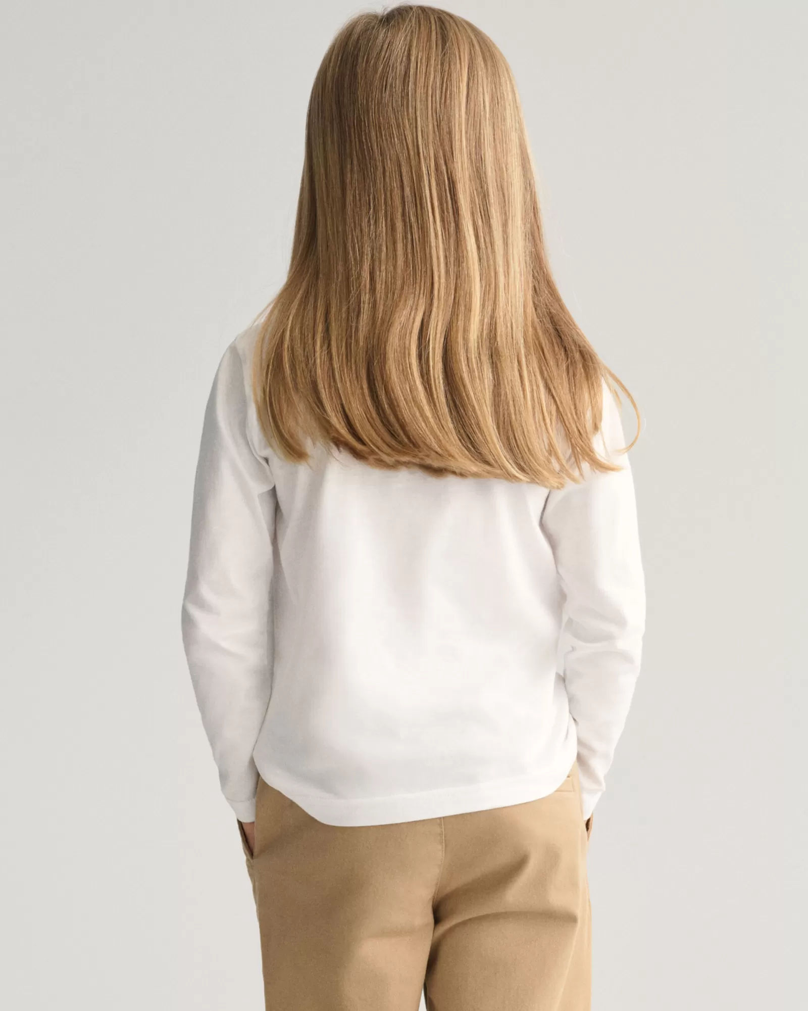 GANT Kids Archive Shield Long Sleeve T-Shirt | Barn T-Shirts & Pikéer