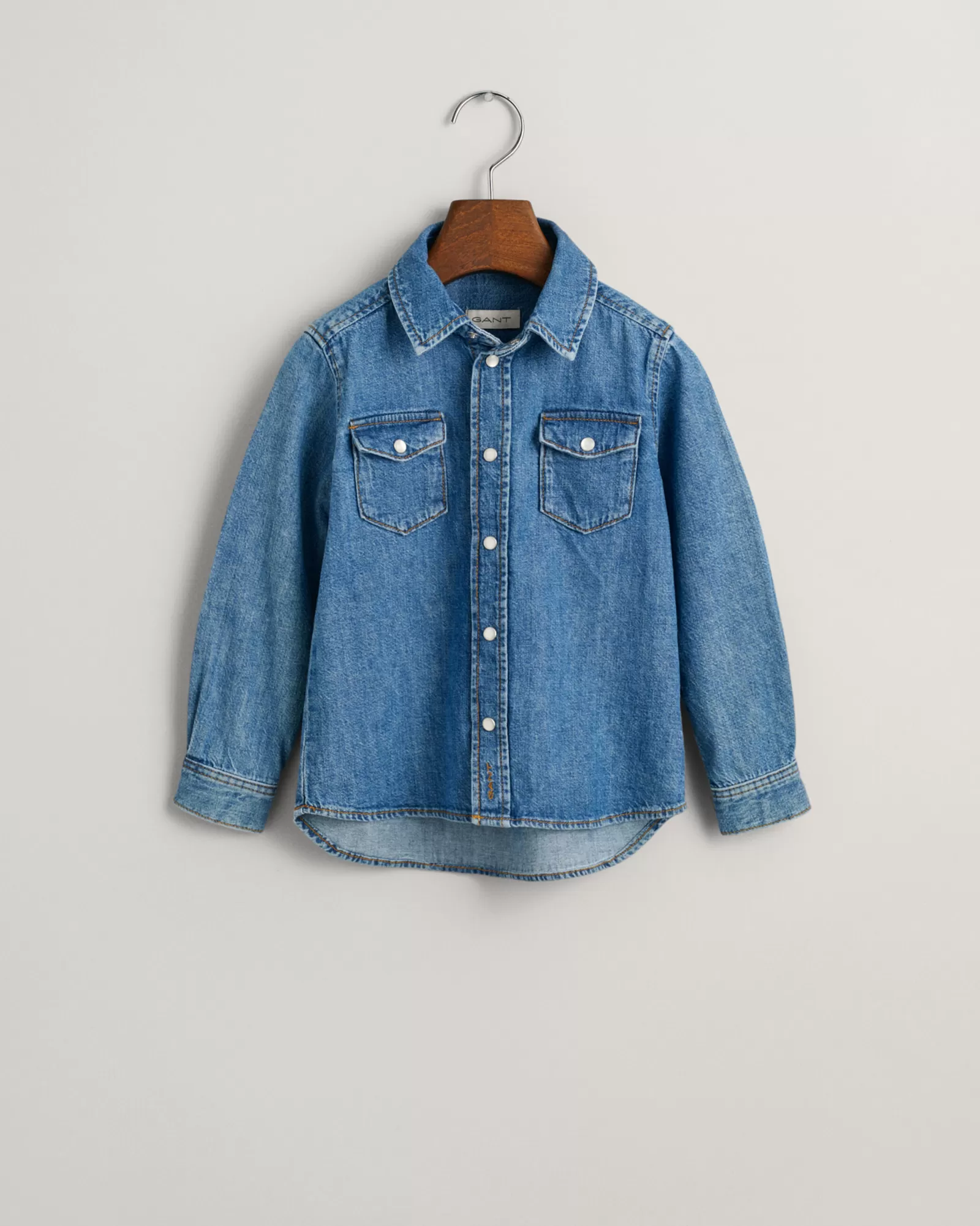 GANT Kids Denim Shirt | Barn Skjortor | Skjortor