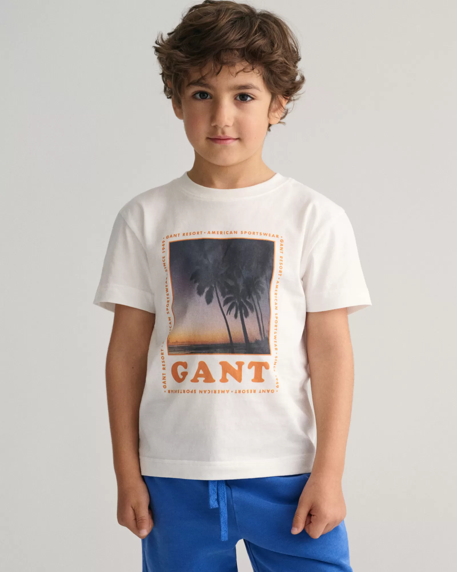 GANT Kids Resort T-Shirt | Barn T-Shirts & Pikéer | T-Shirts & Pikéer