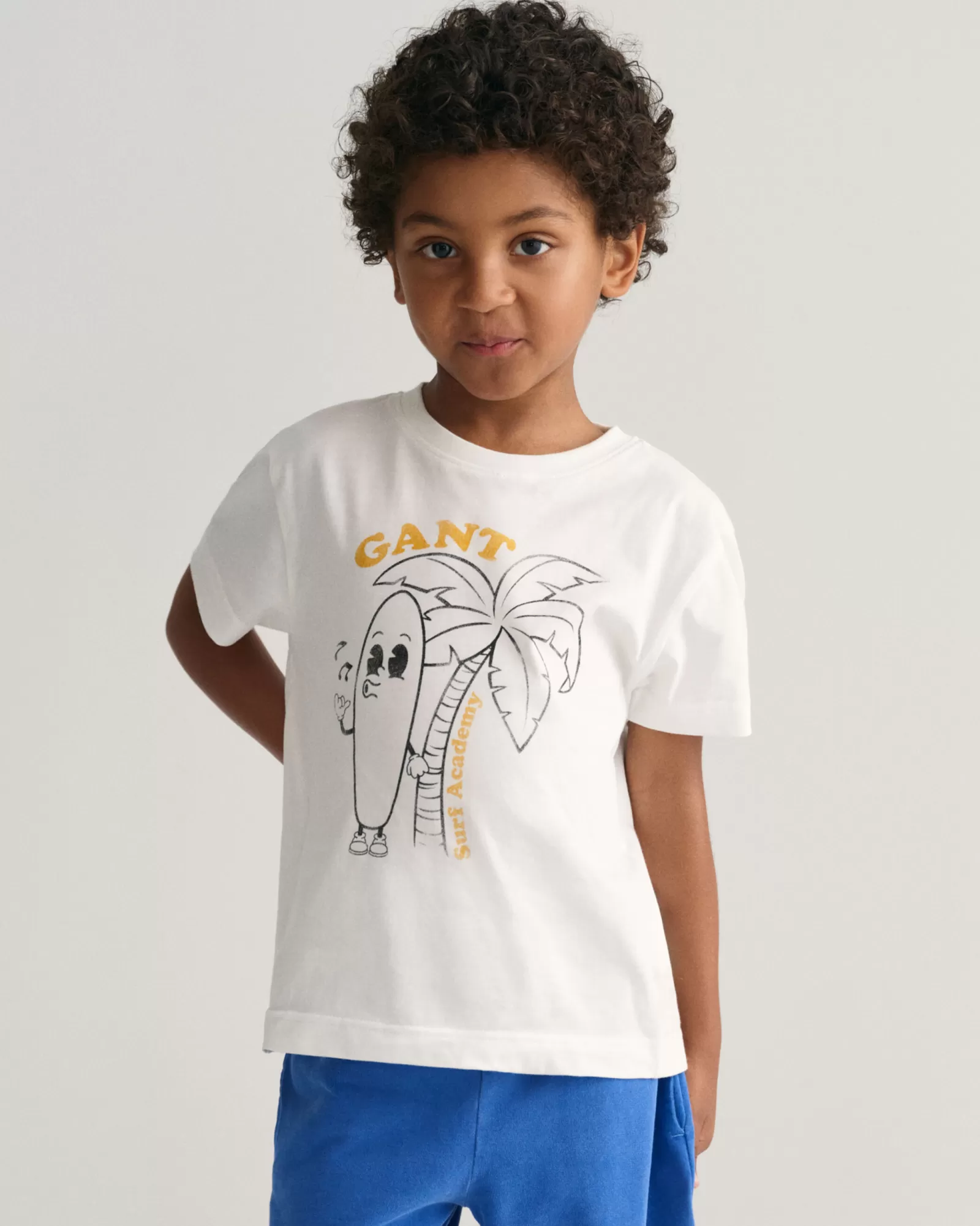 GANT Kids Surf Academy T-Shirt | Barn T-Shirts & Pikéer | T-Shirts & Pikéer