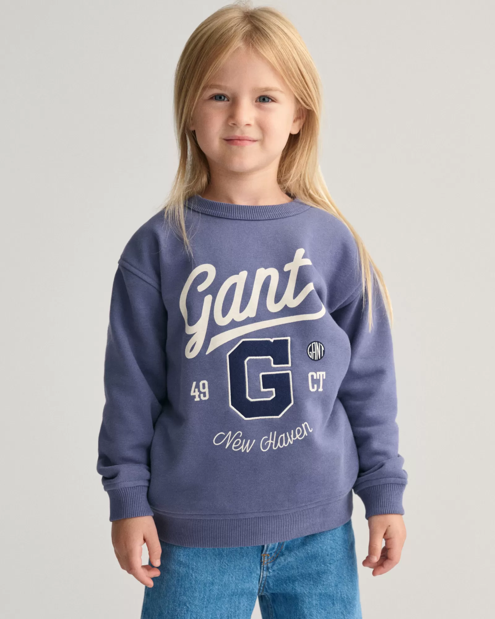 GANT Kids Graphic Crew Neck Sweatshirt | Barn Hoodies & Tröjor | Hoodies & Tröjor