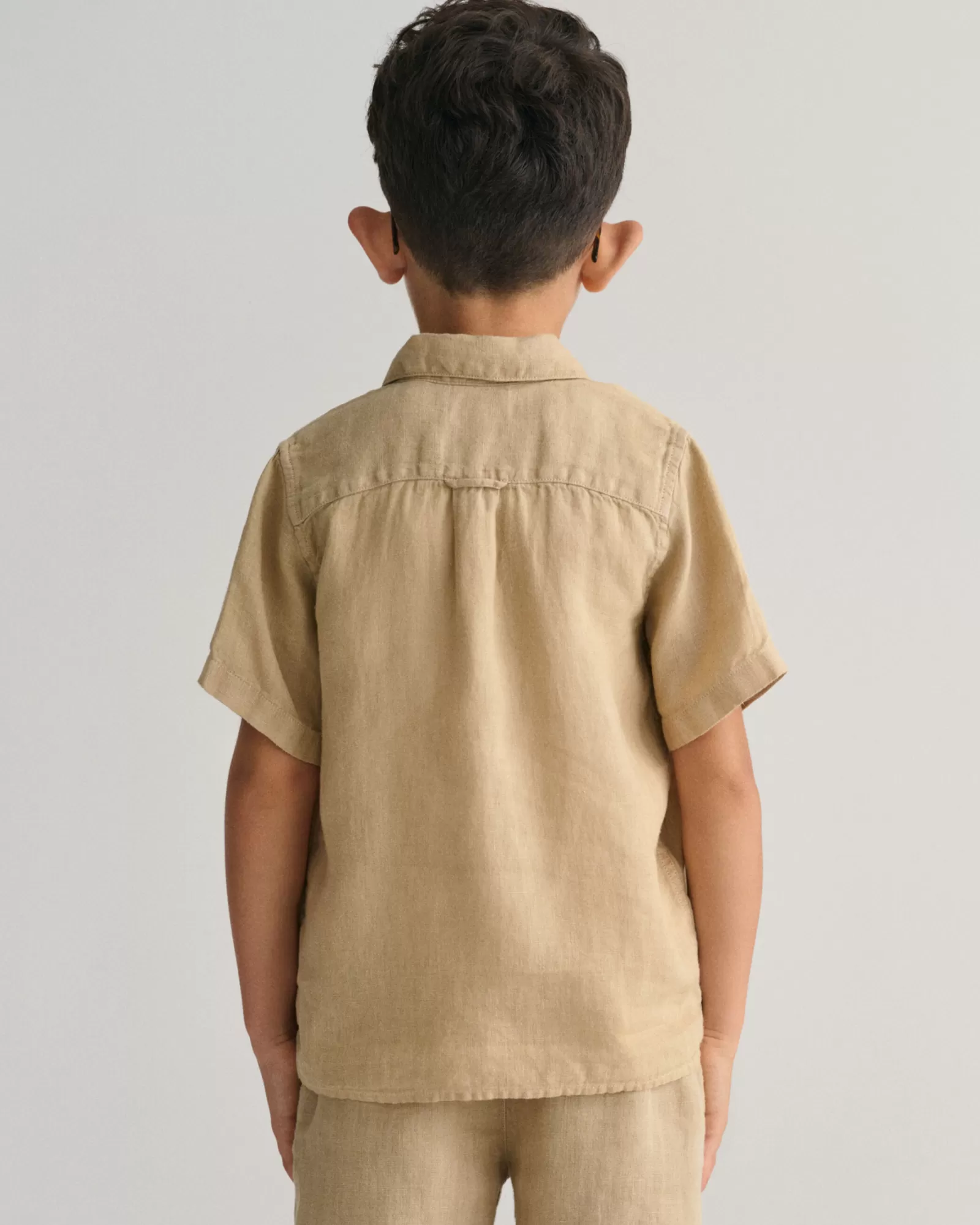 GANT Kids Linen Short Sleeve Shirt | Barn Skjortor | Skjortor