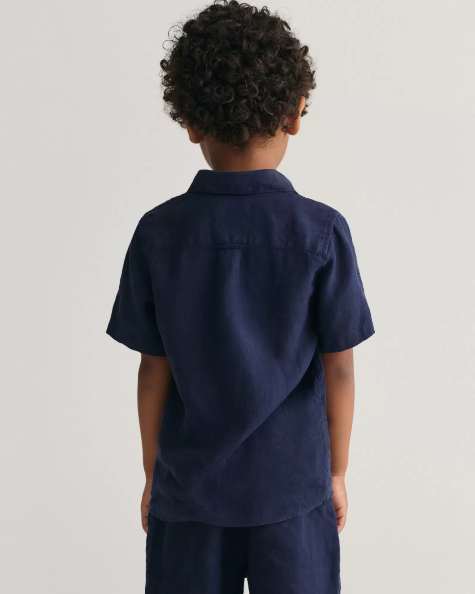 GANT Kids Linen Short Sleeve Shirt | Barn Skjortor | Skjortor