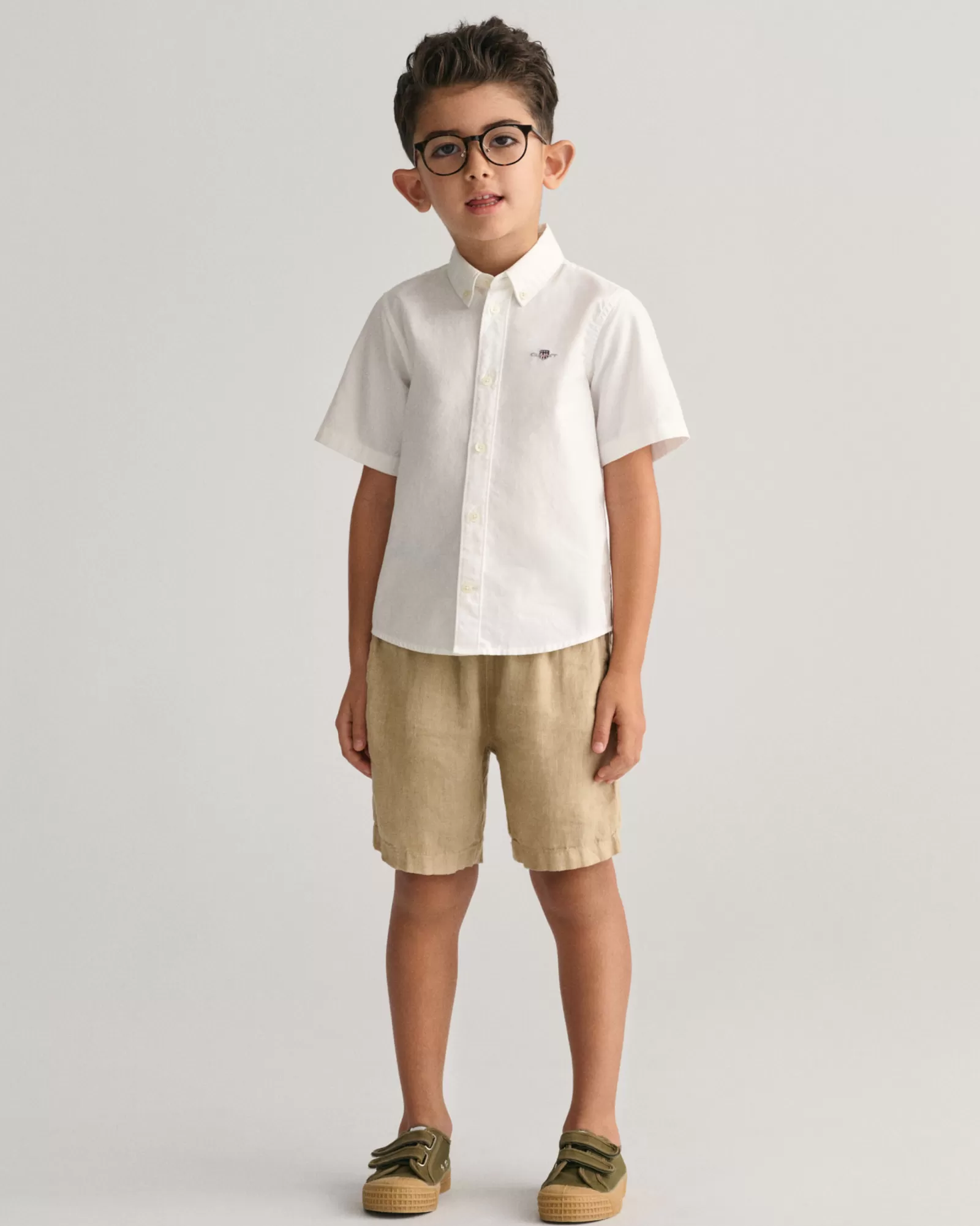 GANT Kids Linen Shorts | Barn Shorts | Byxor