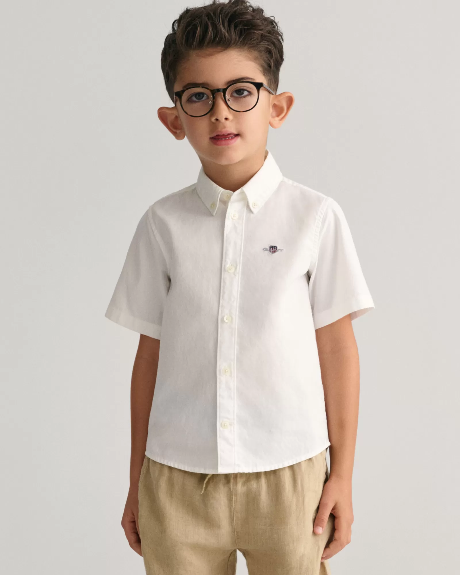 GANT Kids Oxford Short Sleeve Shirt | Barn Skjortor | Skjortor