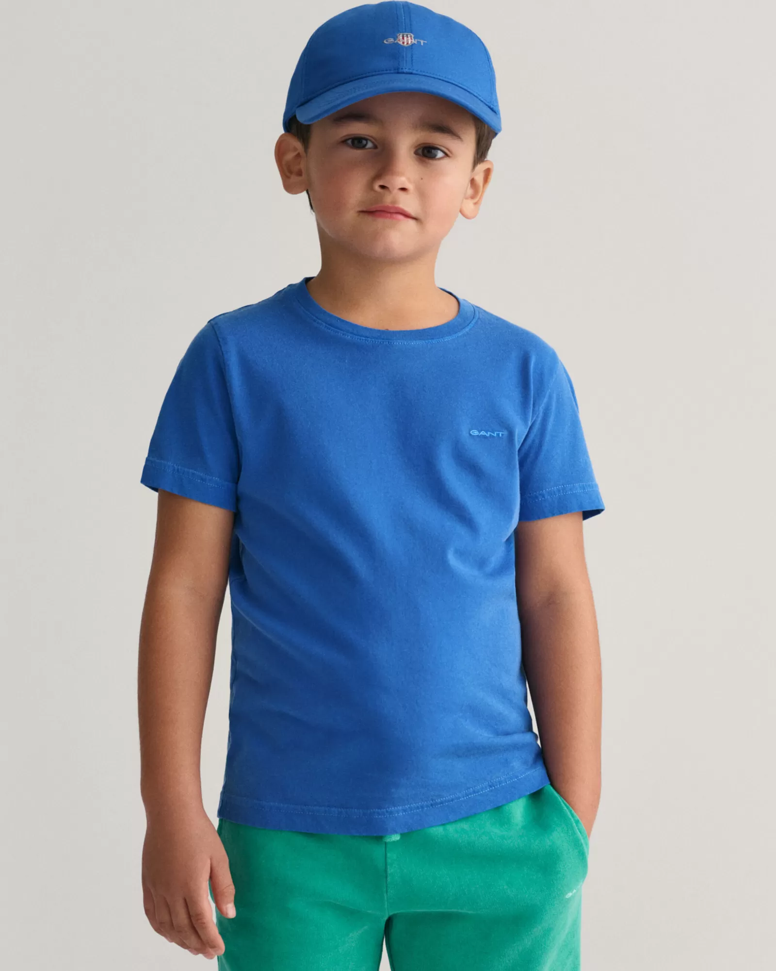 GANT Kids Shield Cotton Twill Cap | Barn Accessoarer | Accessoarer