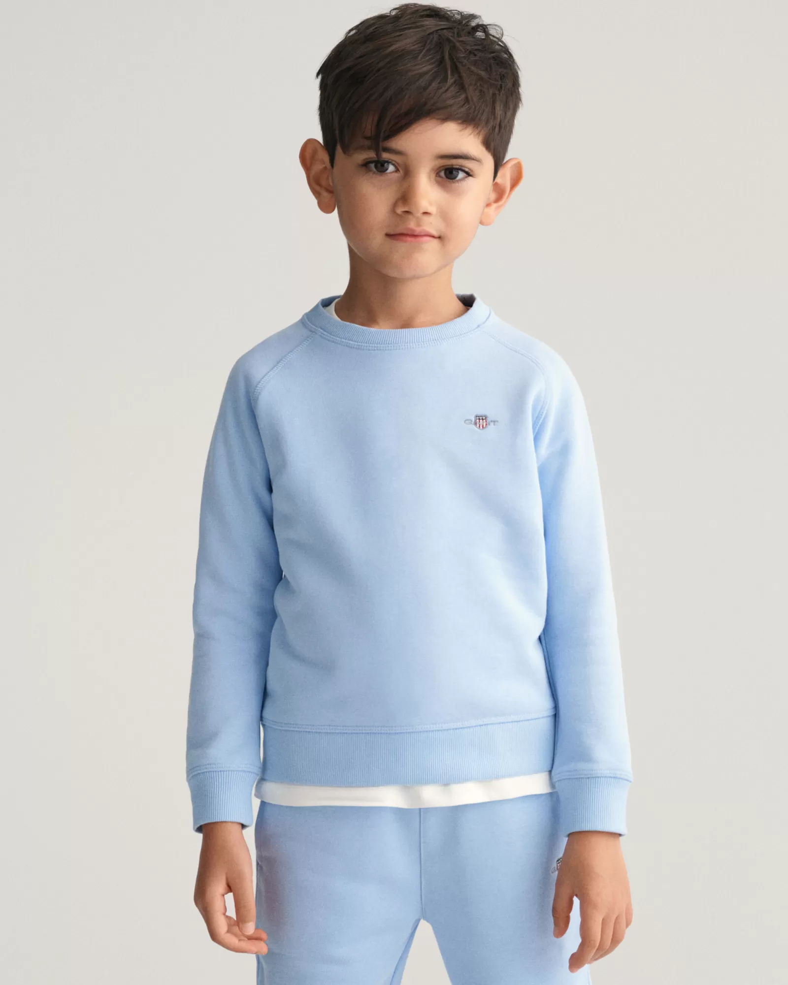 GANT Kids Shield Crew Neck Sweatshirt | Barn Hoodies & Tröjor | Hoodies & Tröjor