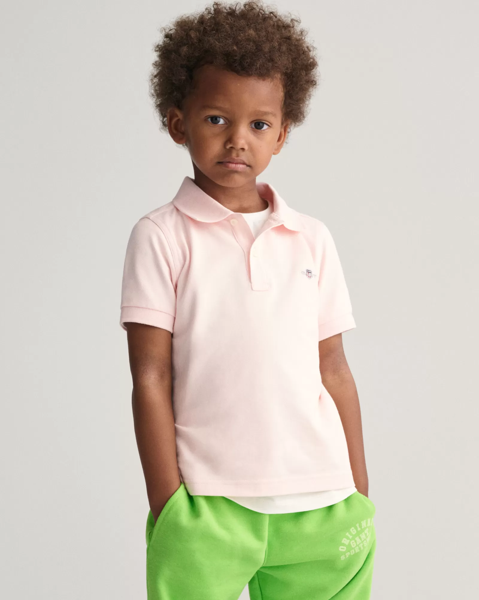 GANT Kids Shield Piqué Polo Shirt | Barn T-Shirts & Pikéer | T-Shirts & Pikéer