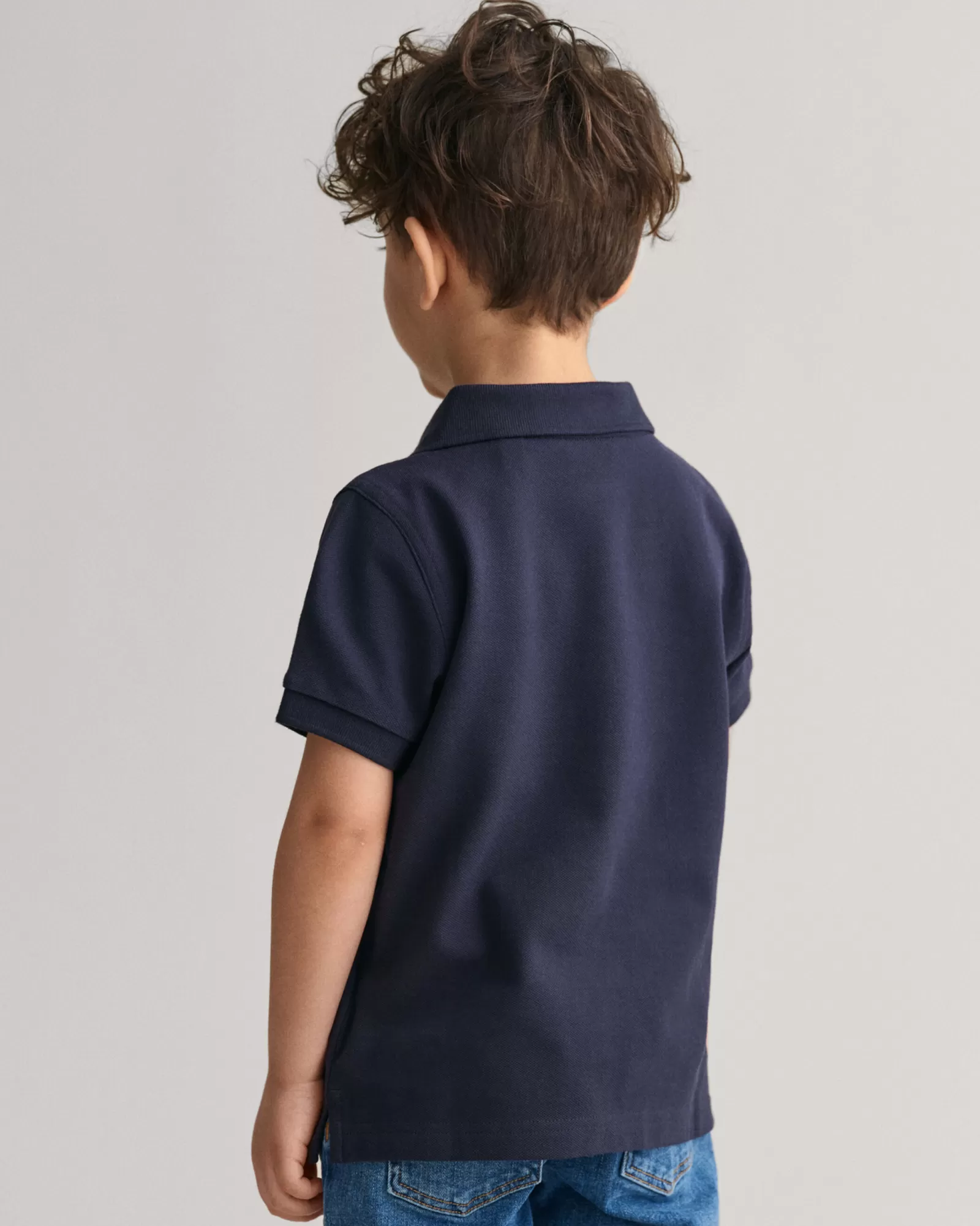 GANT Kids Shield Piqué Polo Shirt | Barn T-Shirts & Pikéer | T-Shirts & Pikéer