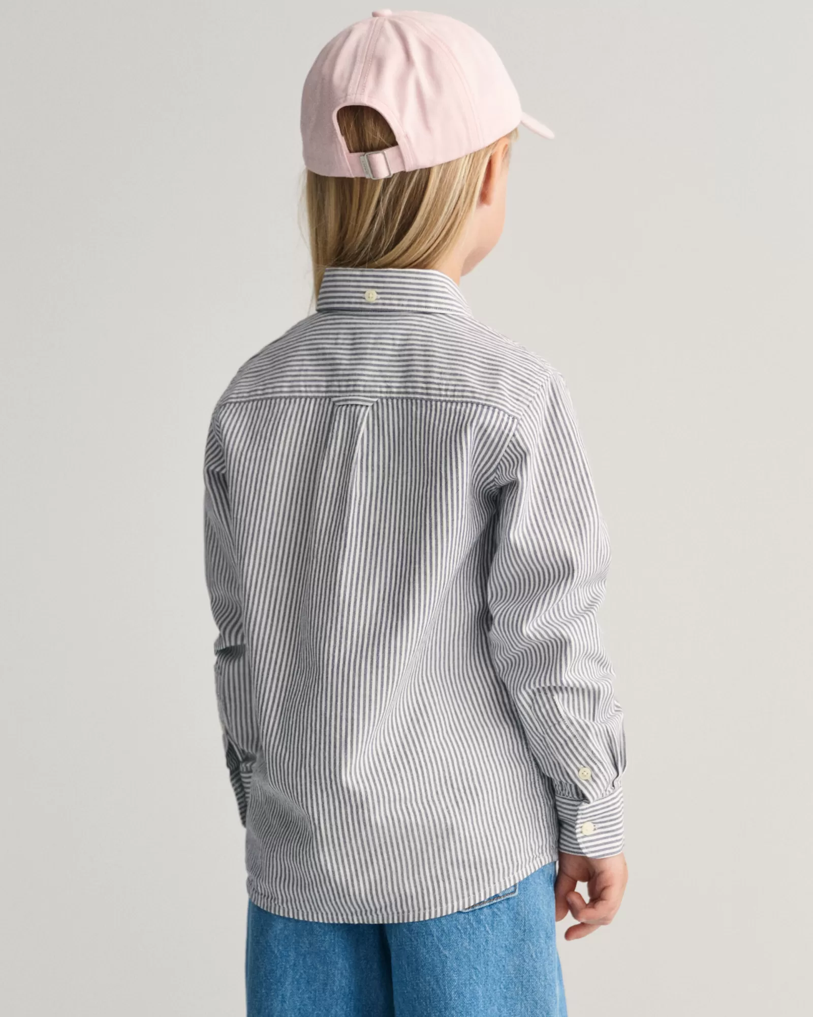 GANT Kids Shield Striped Oxford Shirt | Barn Skjortor