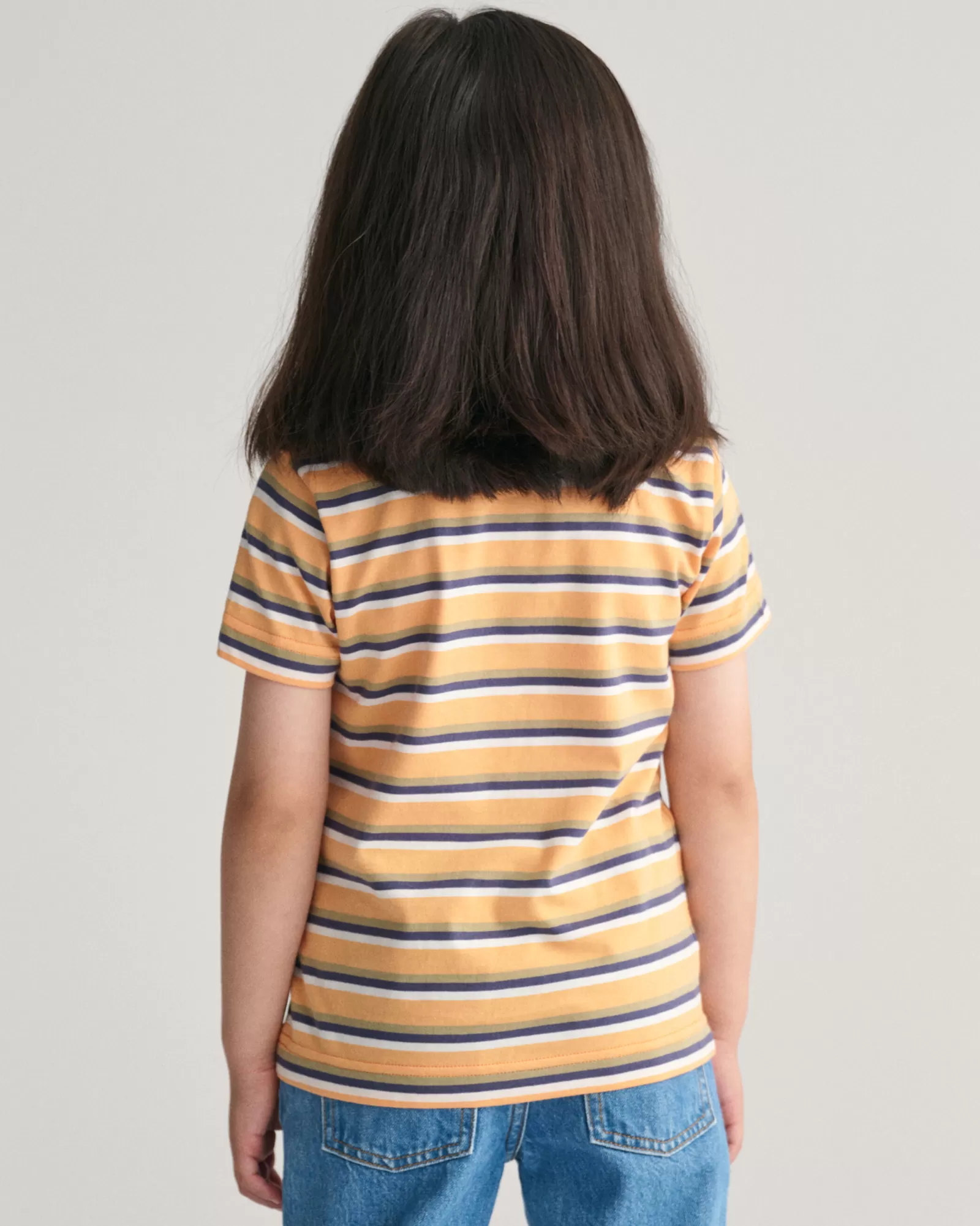 GANT Kids Shield Striped T-Shirt | Barn T-Shirts & Pikéer