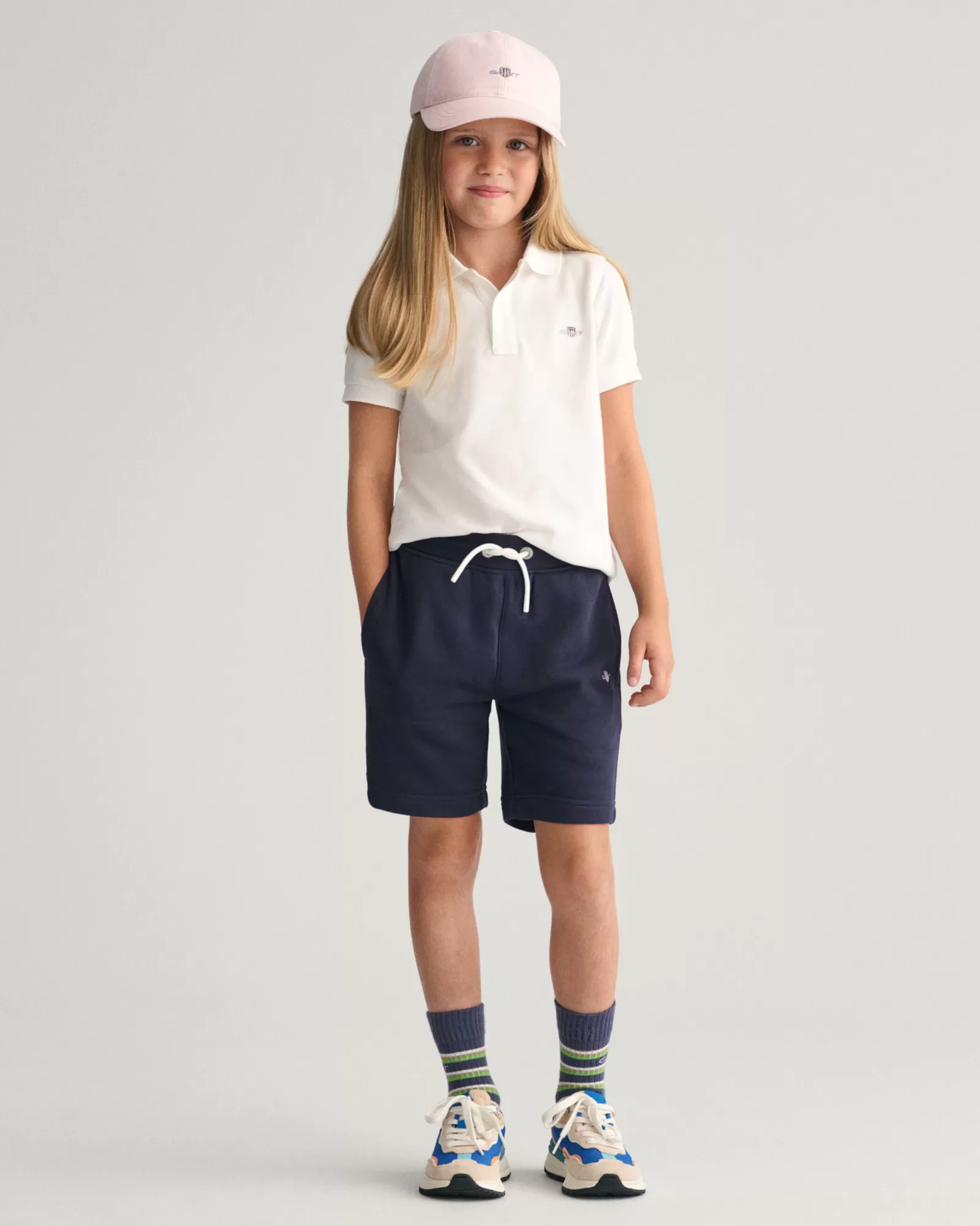 GANT Kids Shield Sweat Shorts | Barn Byxor