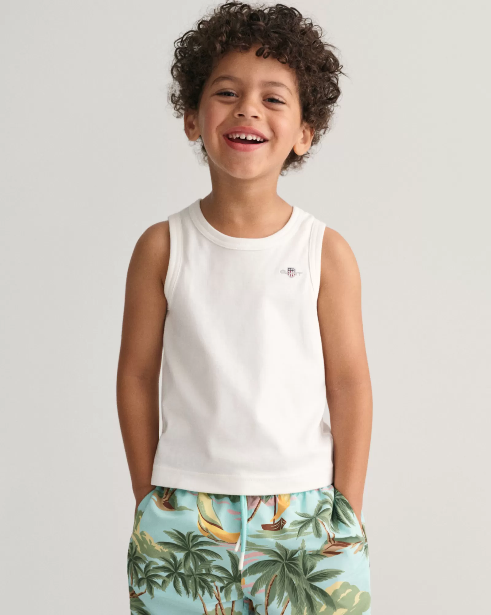 GANT Kids Shield Tank Top | Barn T-Shirts & Pikéer | T-Shirts & Pikéer