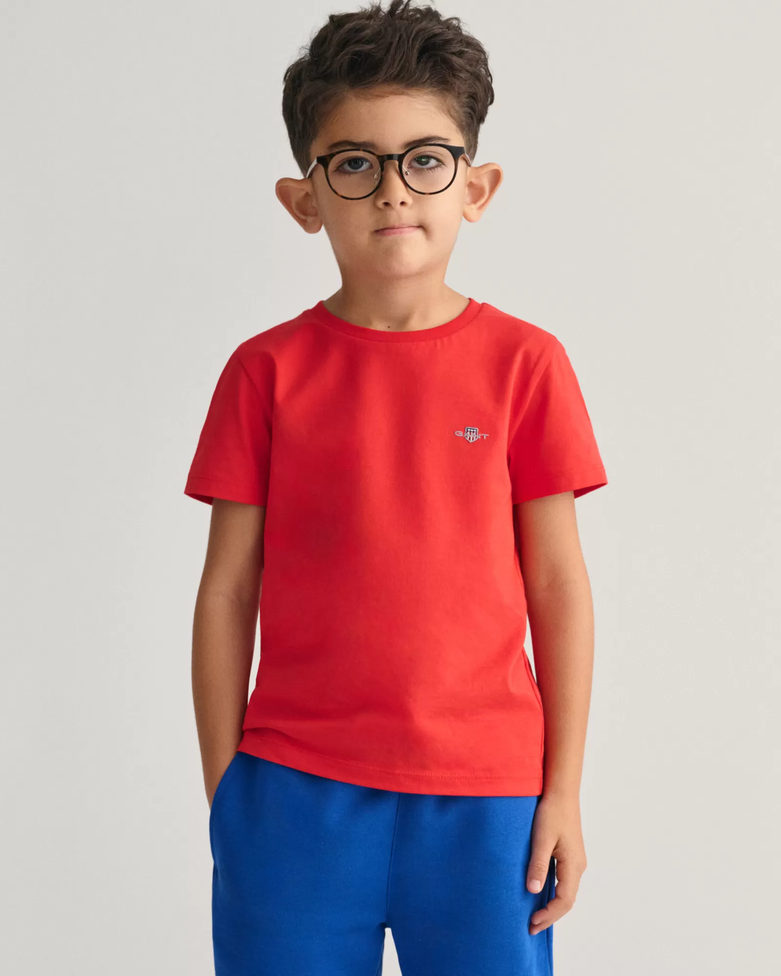 GANT Kids Shield T-Shirt | Barn T-Shirts & Pikéer | T-Shirts & Pikéer