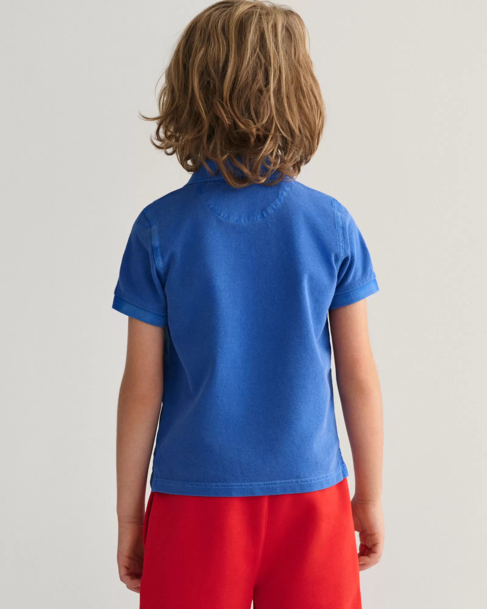 GANT Kids Sunfaded Piqué Polo Shirt | Barn T-Shirts & Pikéer | T-Shirts & Pikéer