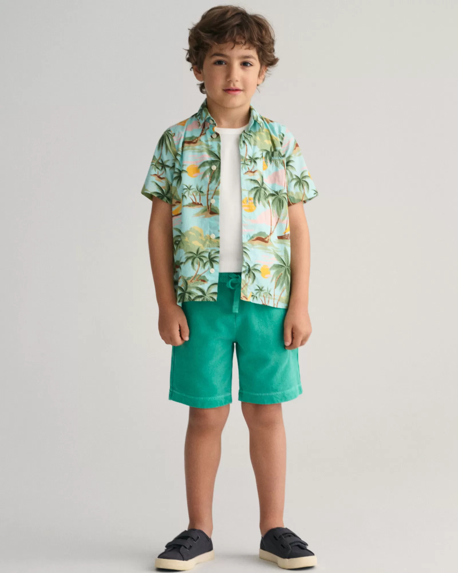 GANT Kids Sunfaded Sweat Shorts | Barn Shorts | Byxor