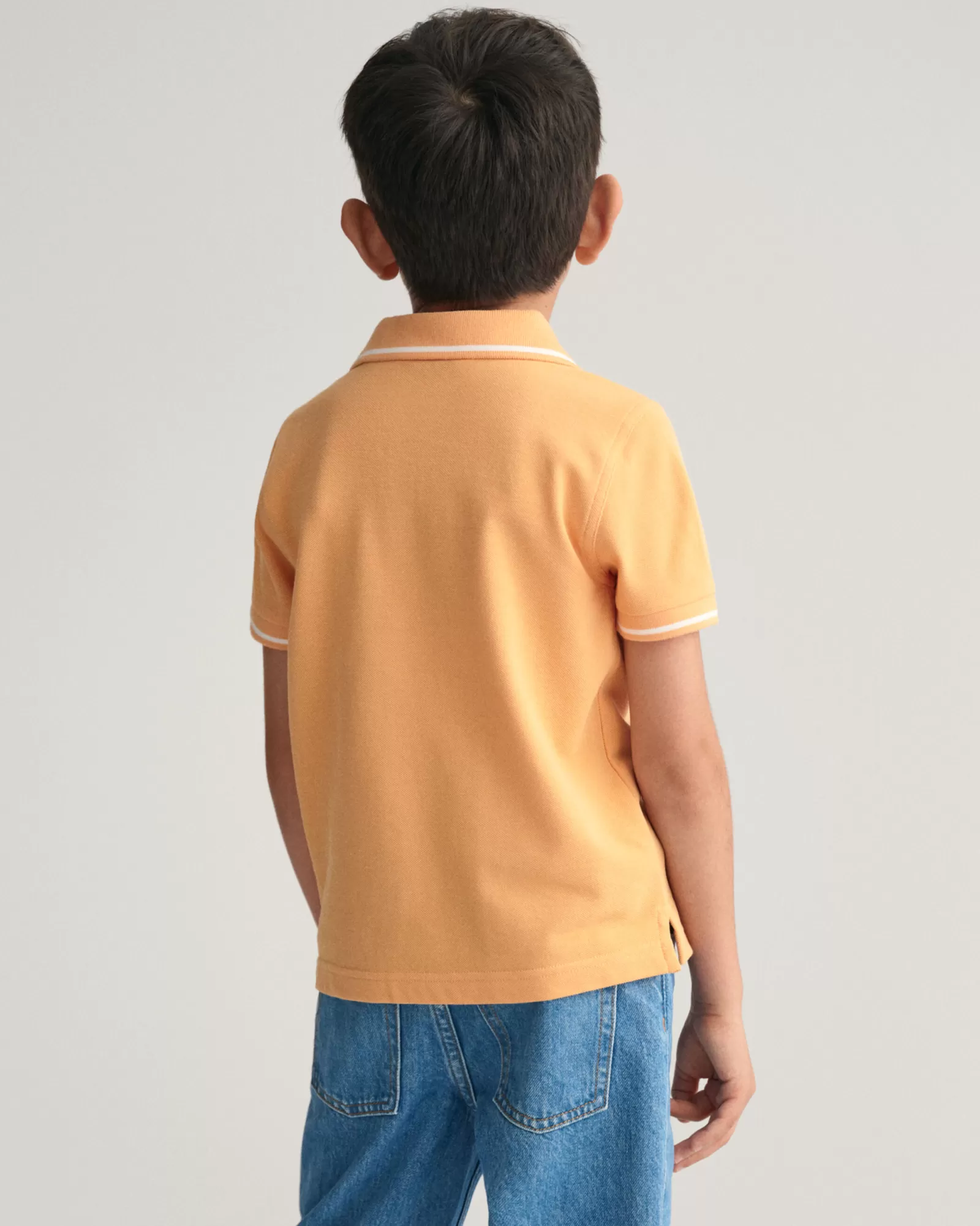 GANT Kids Tipped Shield Piqué Polo Shirt | Barn T-Shirts & Pikéer | T-Shirts & Pikéer