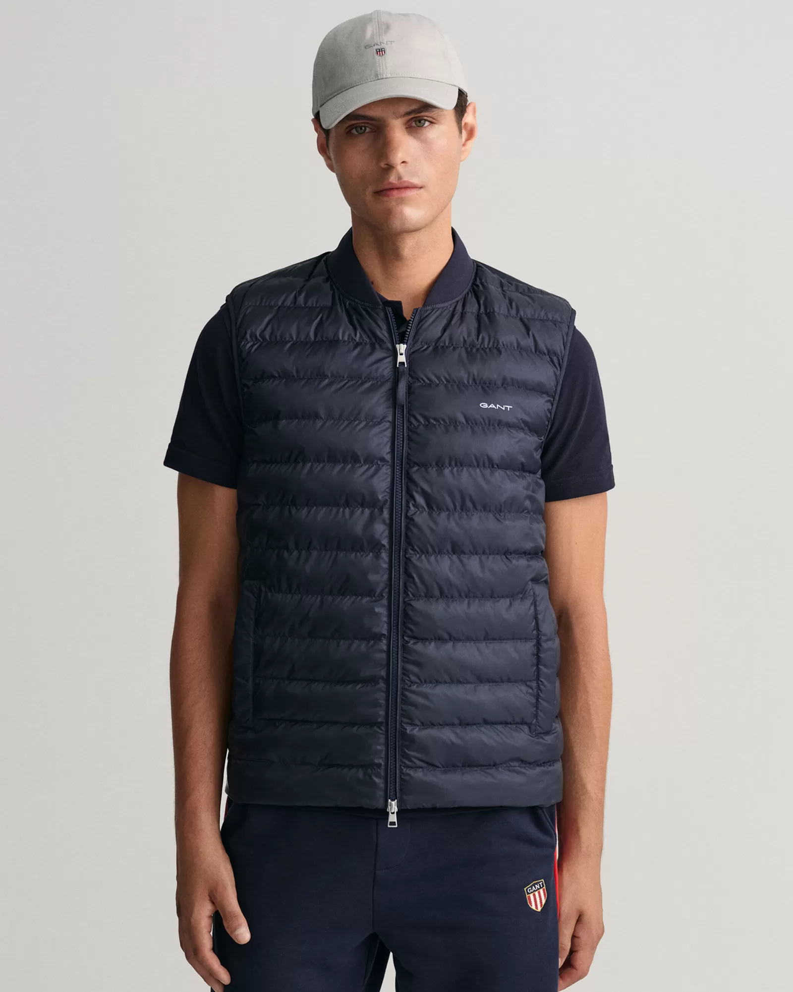 GANT Light Padded Bomber Vest | Jackor & Rockar