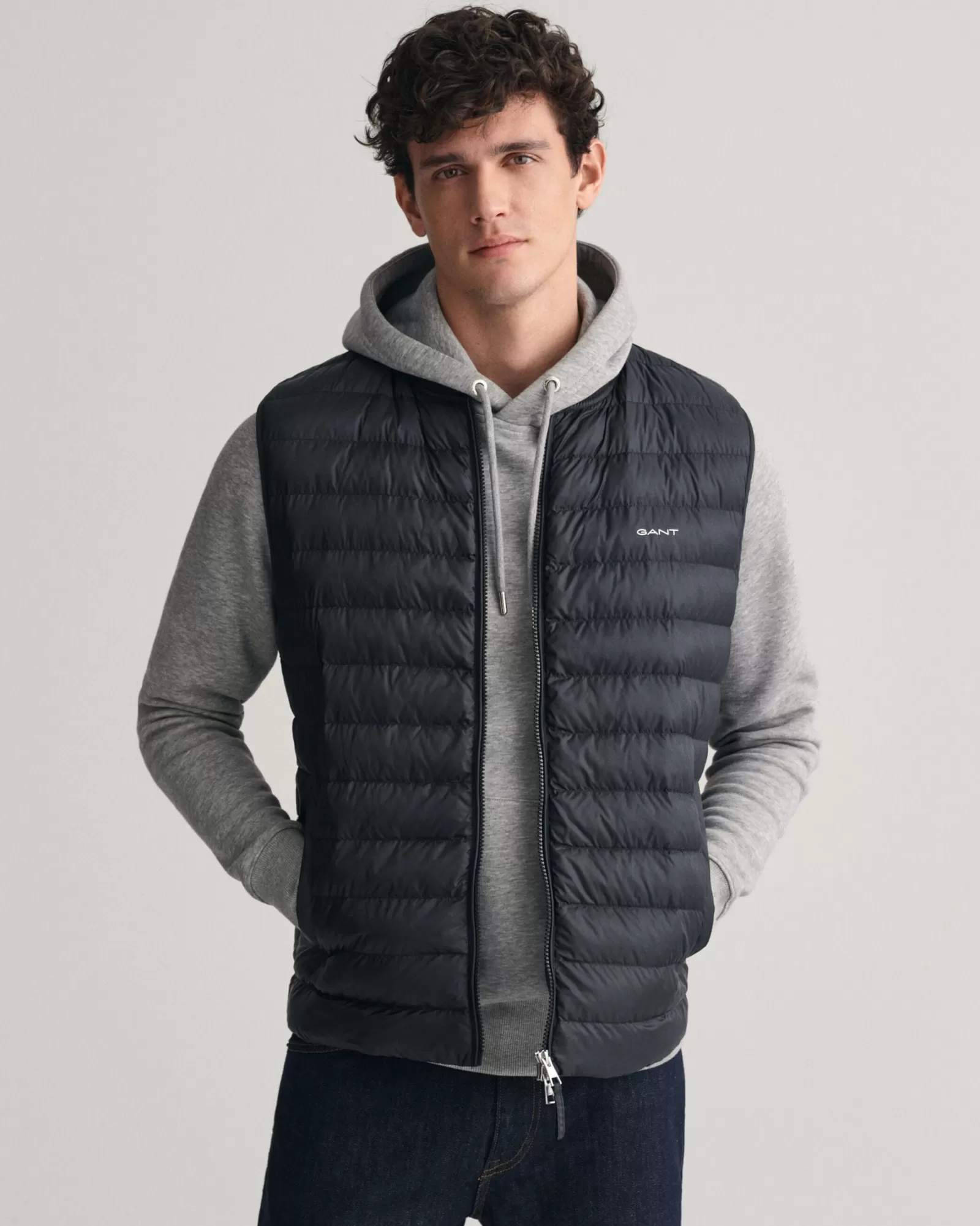 GANT Light Padded Bomber Vest | Jackor & Rockar