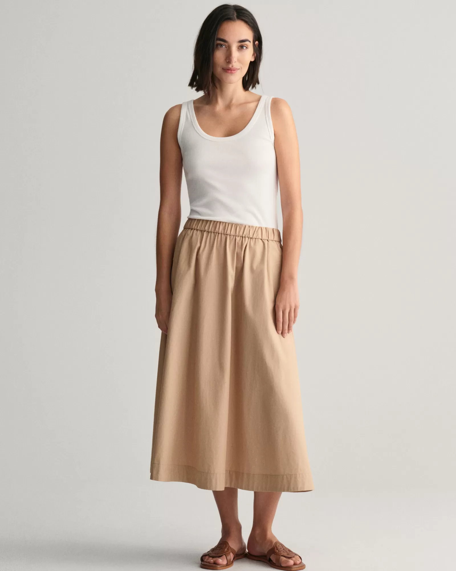 GANT Lightweight Chino Skirt | Kjolar