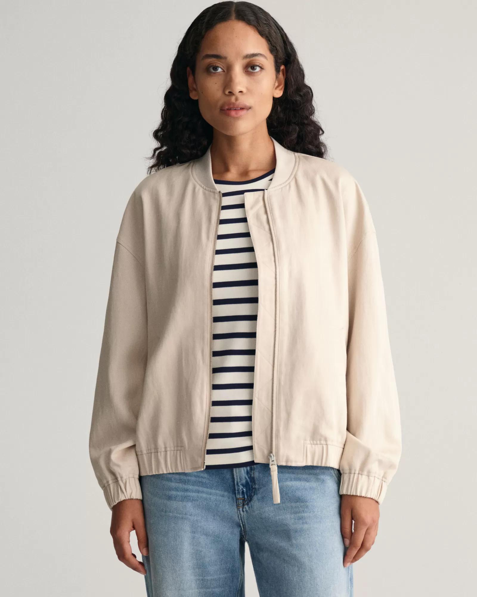 GANT Linen Blend Bomber Jacket | Kappor & Jackor