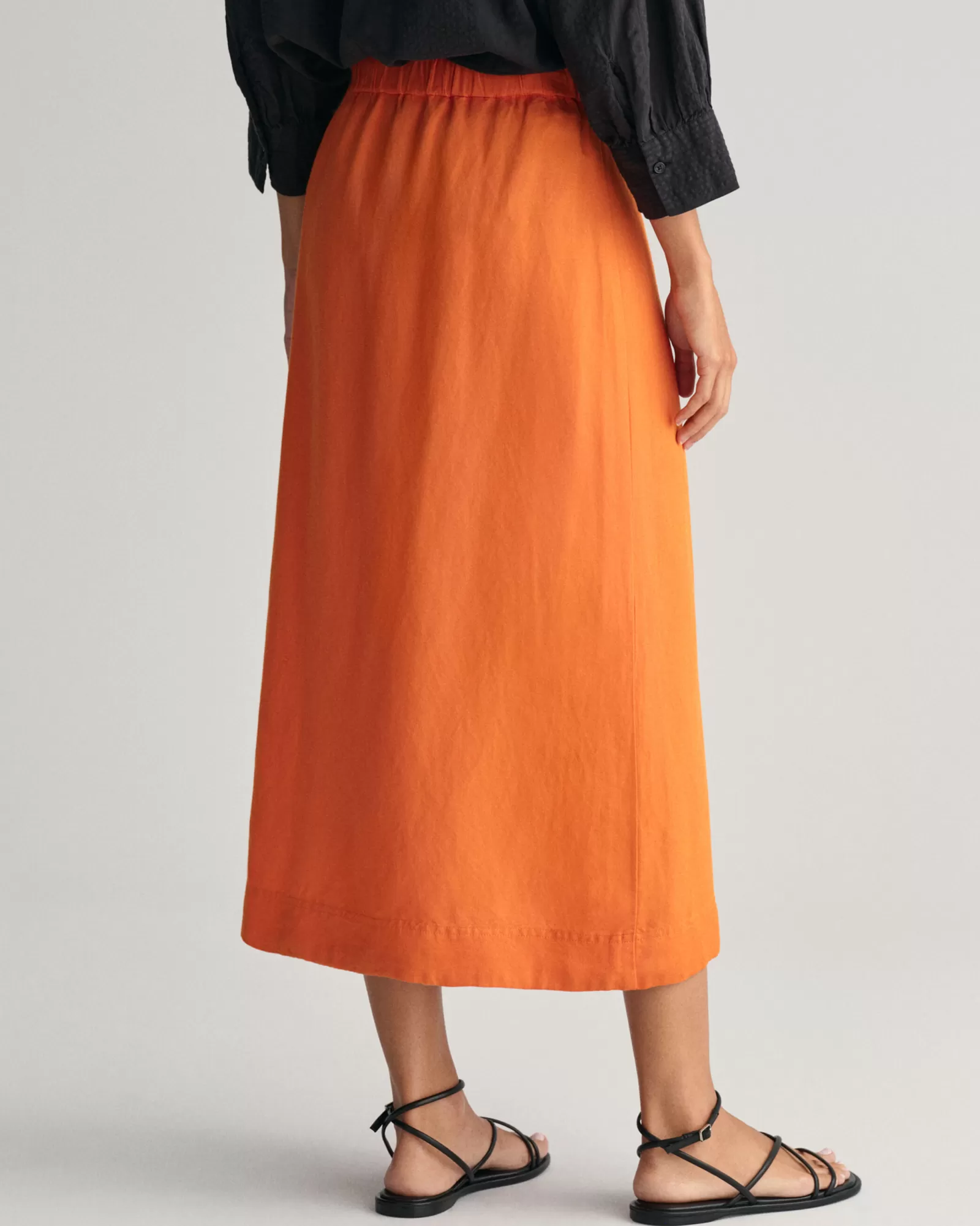 GANT Linen Blend Midi Skirt | Kjolar