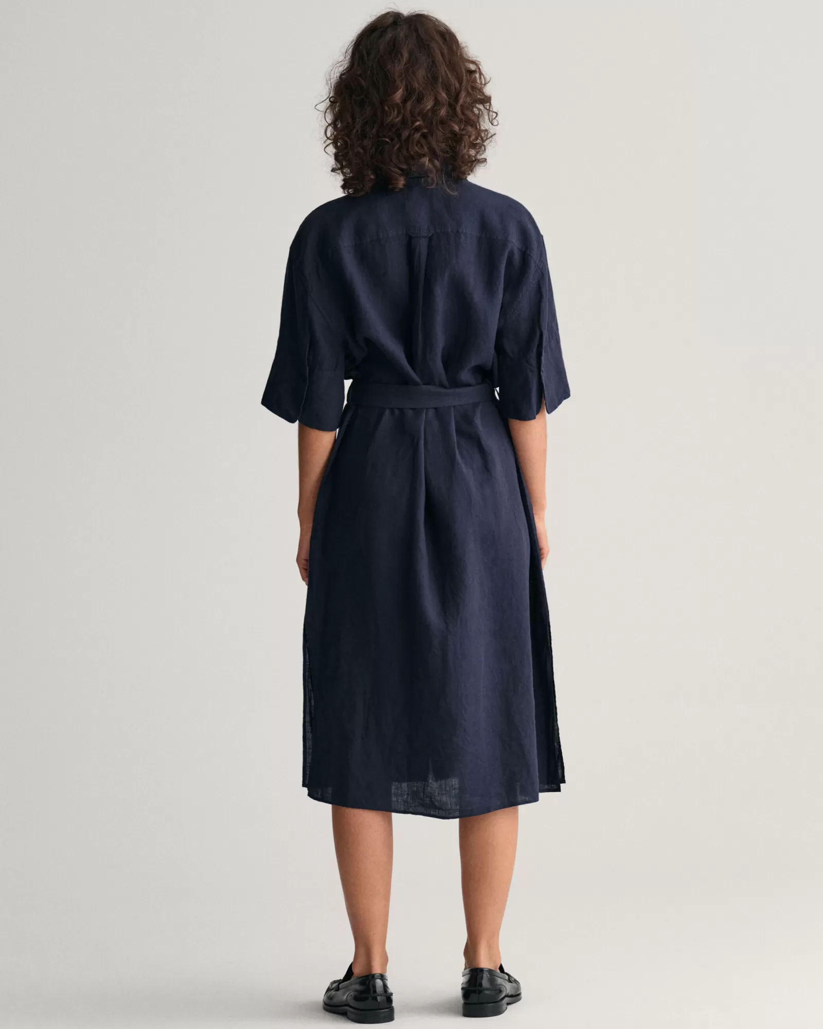 GANT Linen Short Sleeve Shirt Dress | Klänningar