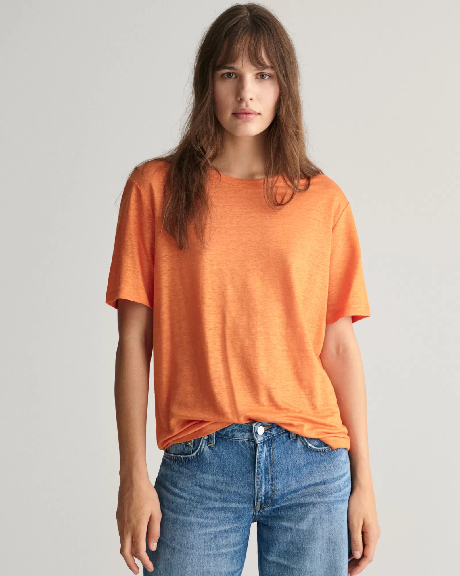 GANT Linen T-Shirt | T-shirtar & Toppar