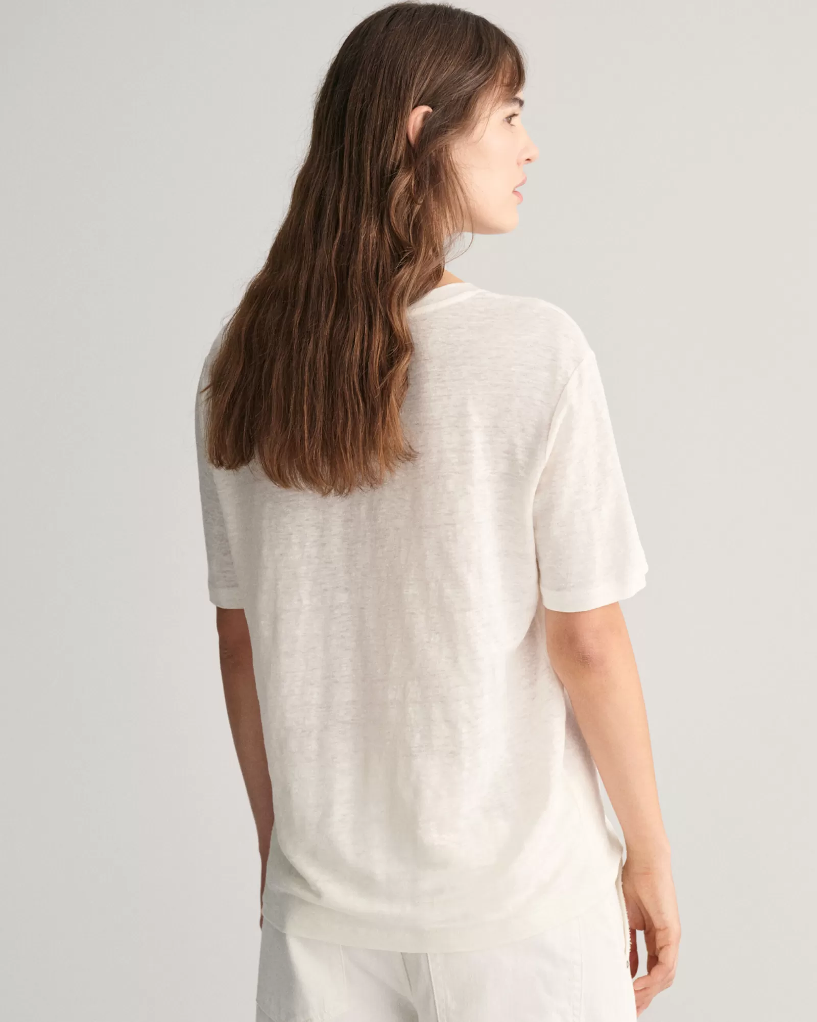 GANT Linen T-Shirt | T-shirtar & Toppar