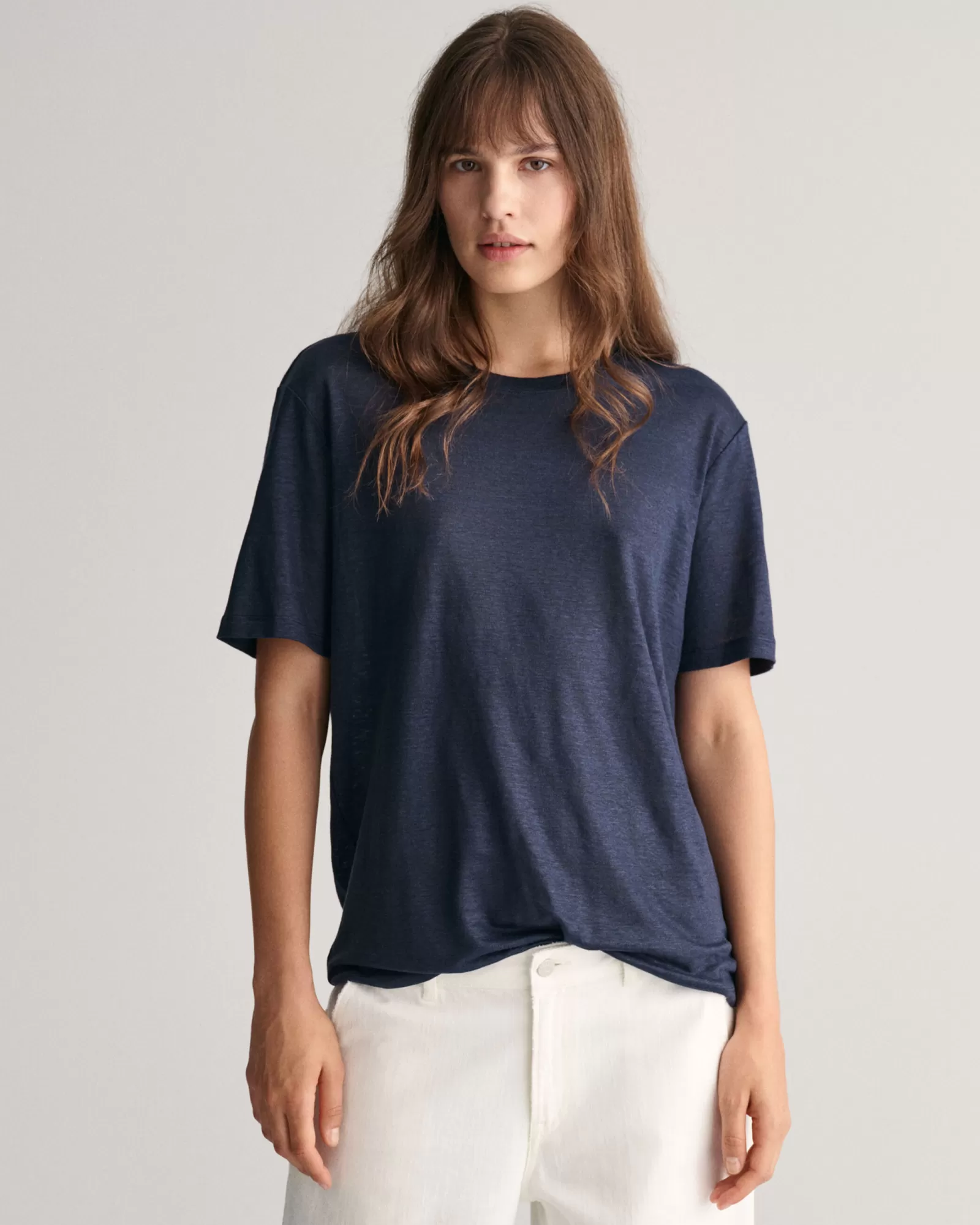 GANT Linen T-Shirt | T-shirtar & Toppar