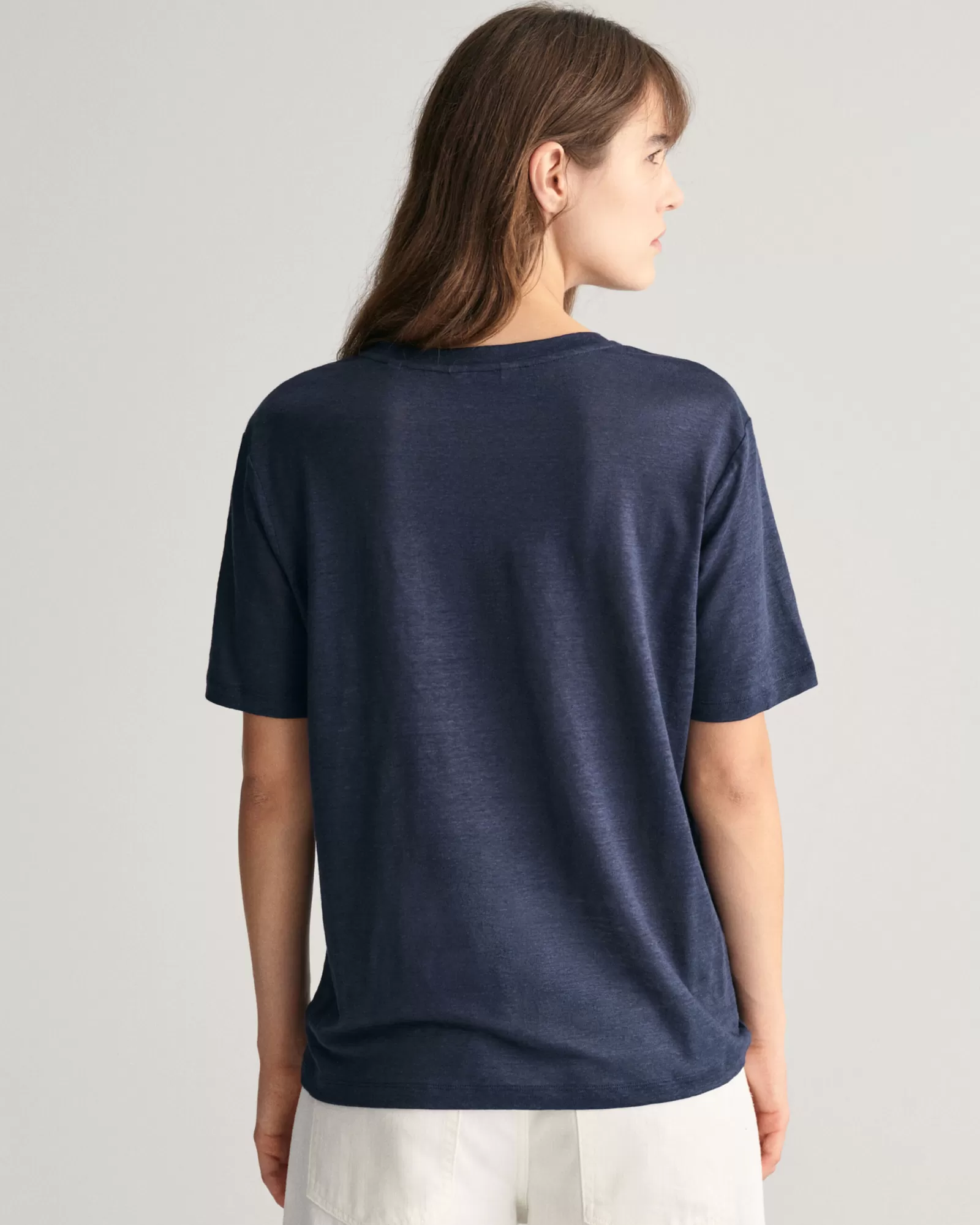 GANT Linen T-Shirt | T-shirtar & Toppar