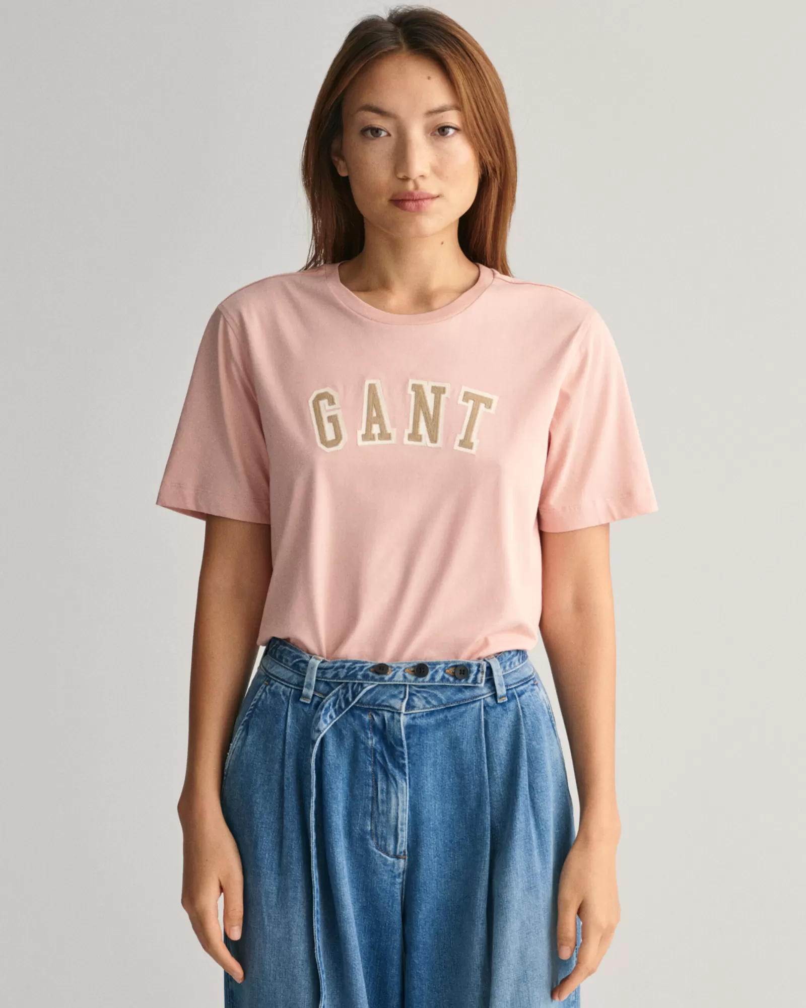 GANT Logo Crew Neck T-Shirt | T-shirtar & Toppar