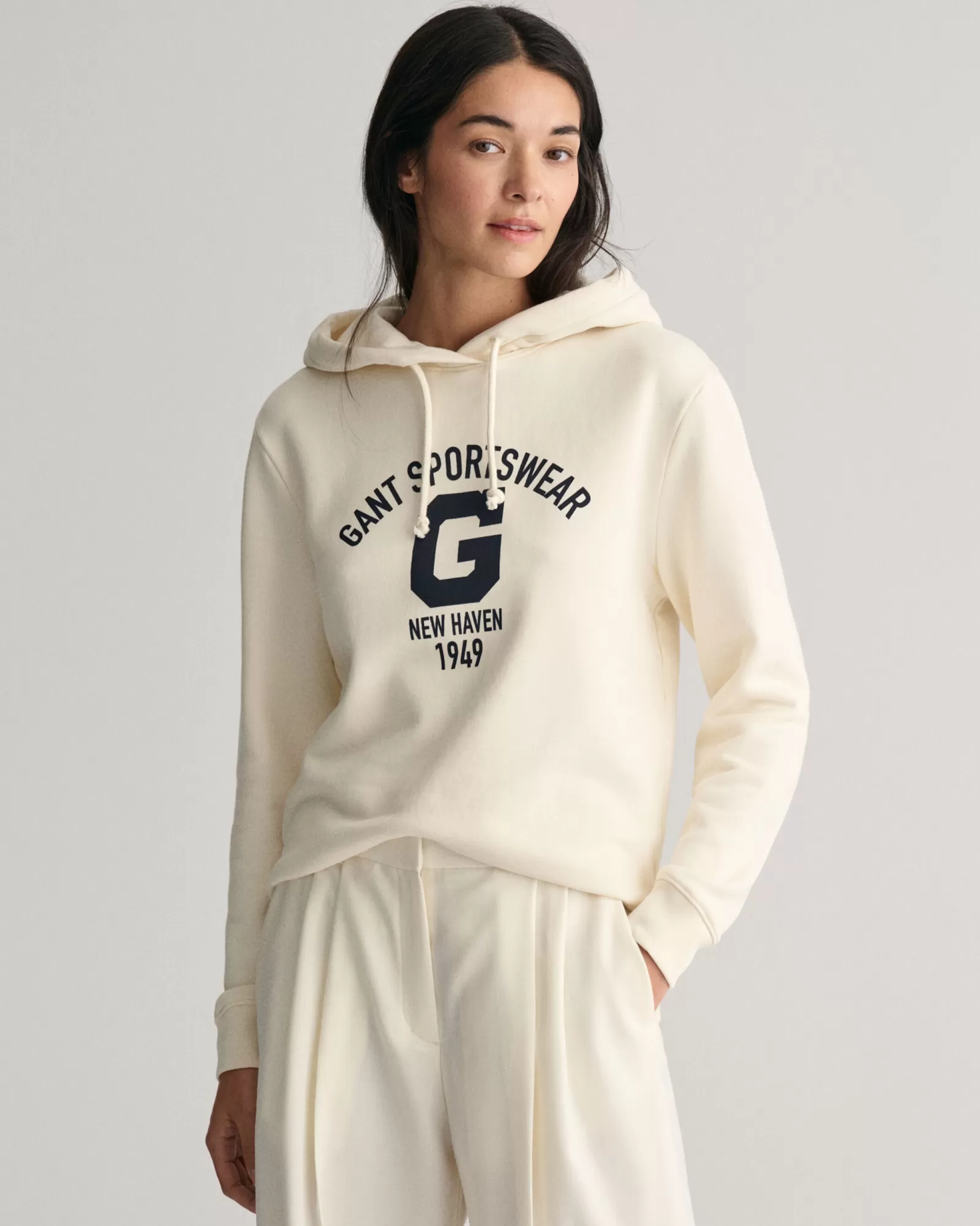 GANT Logo Hoodie | Hoodies & Tröjor